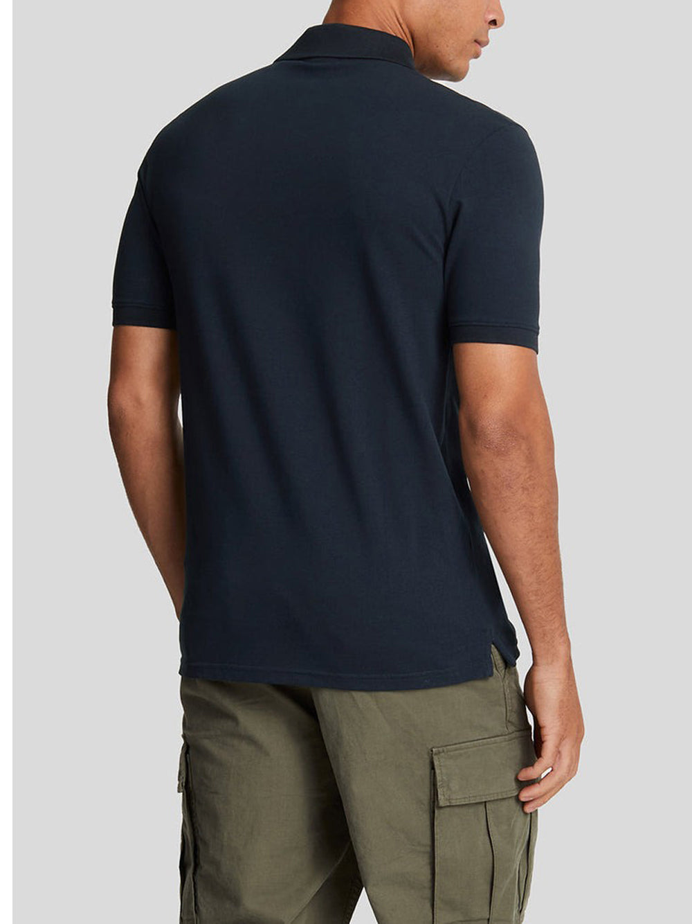 Polo Lyle & Scott Plain da Uomo - Blu