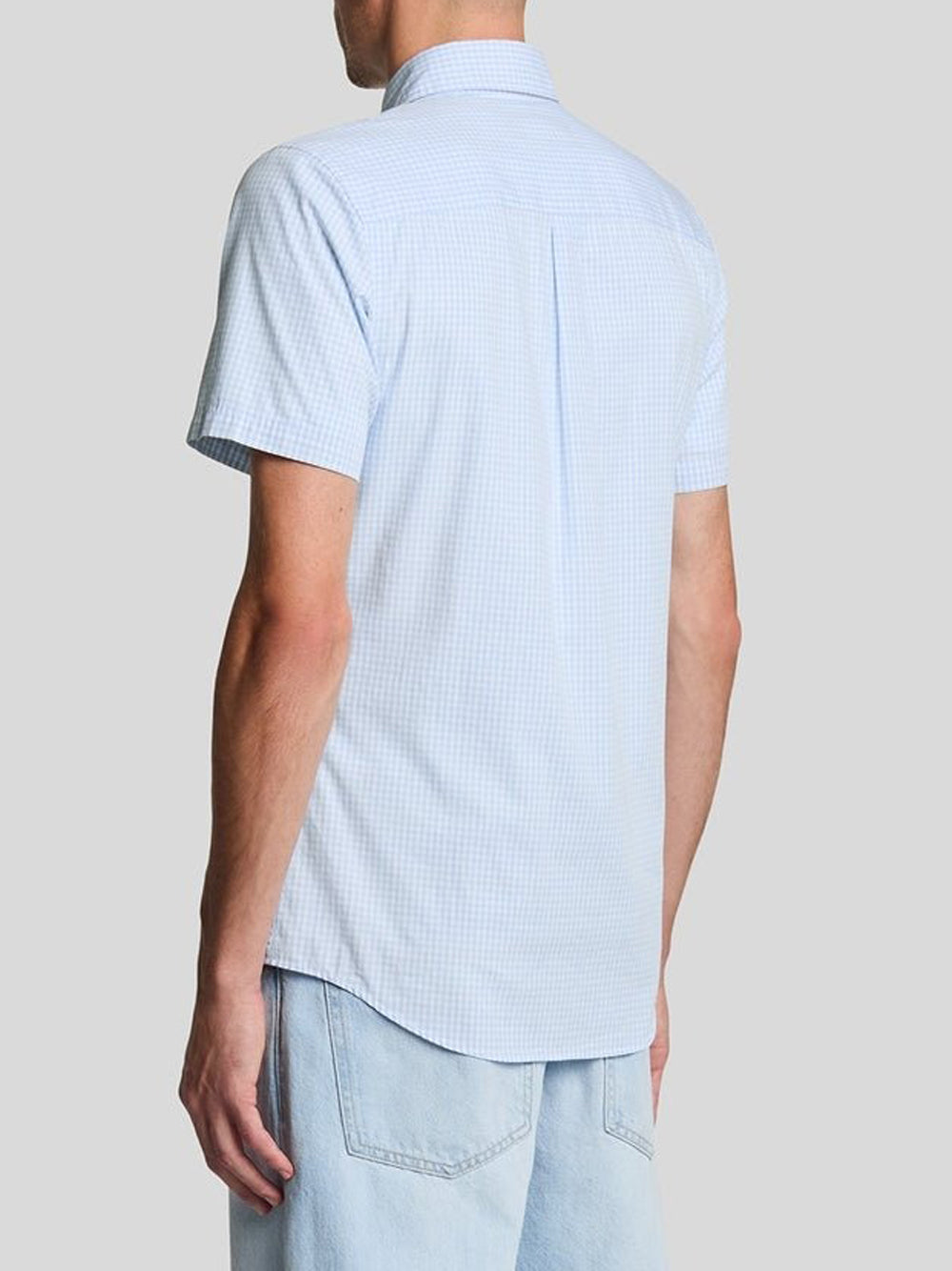 Camicia Casual Lyle & Scott da Uomo - Celeste