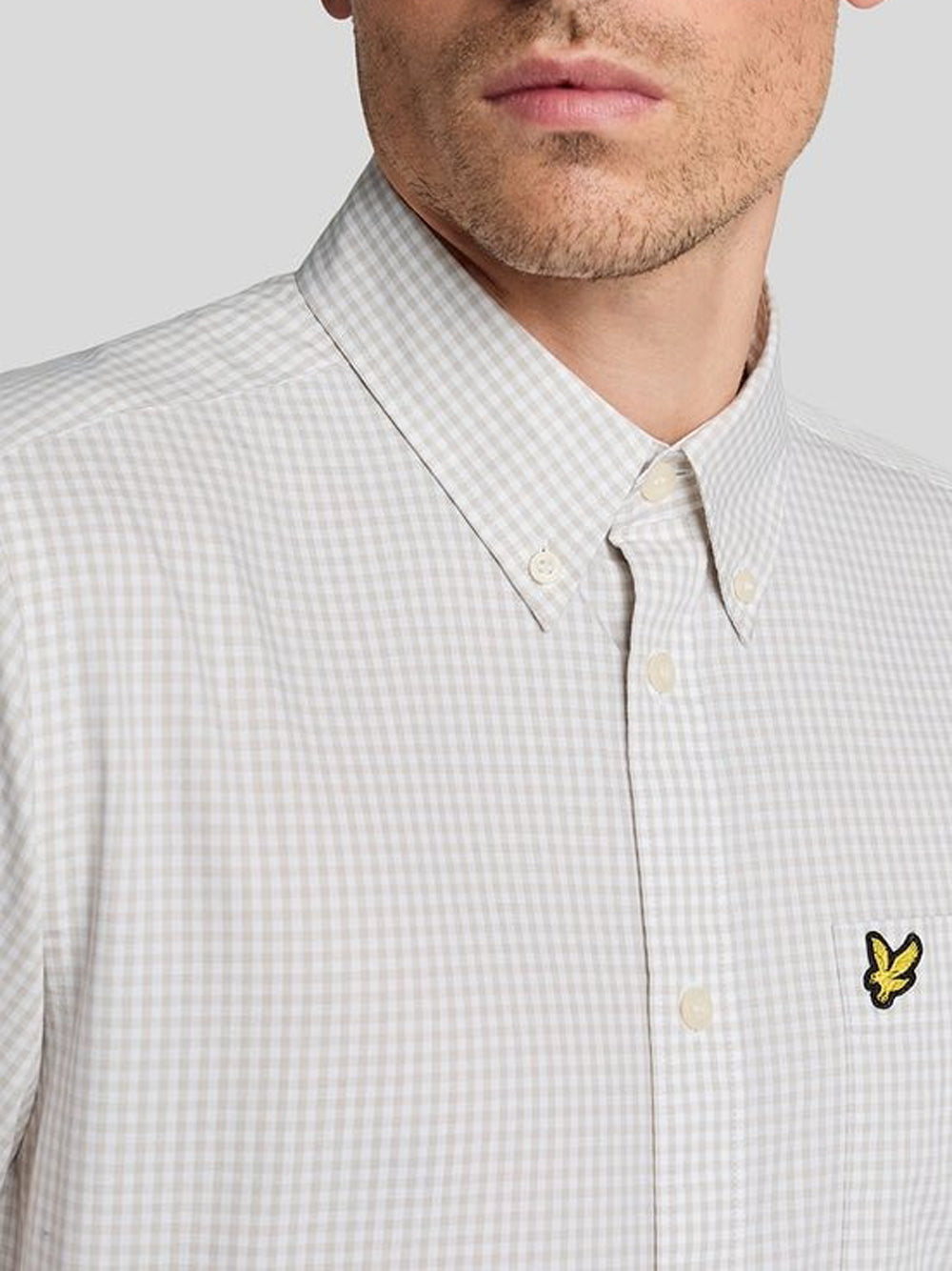 Camicia Casual Lyle & Scott da Uomo - Bianco