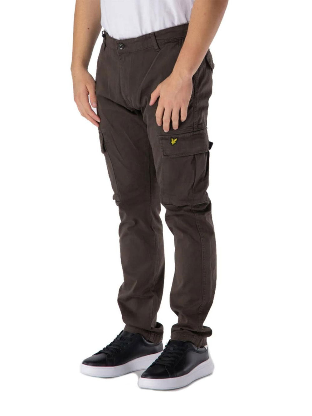 Pantalone Cargo Lyle & Scott Main Road da Uomo - Grigio