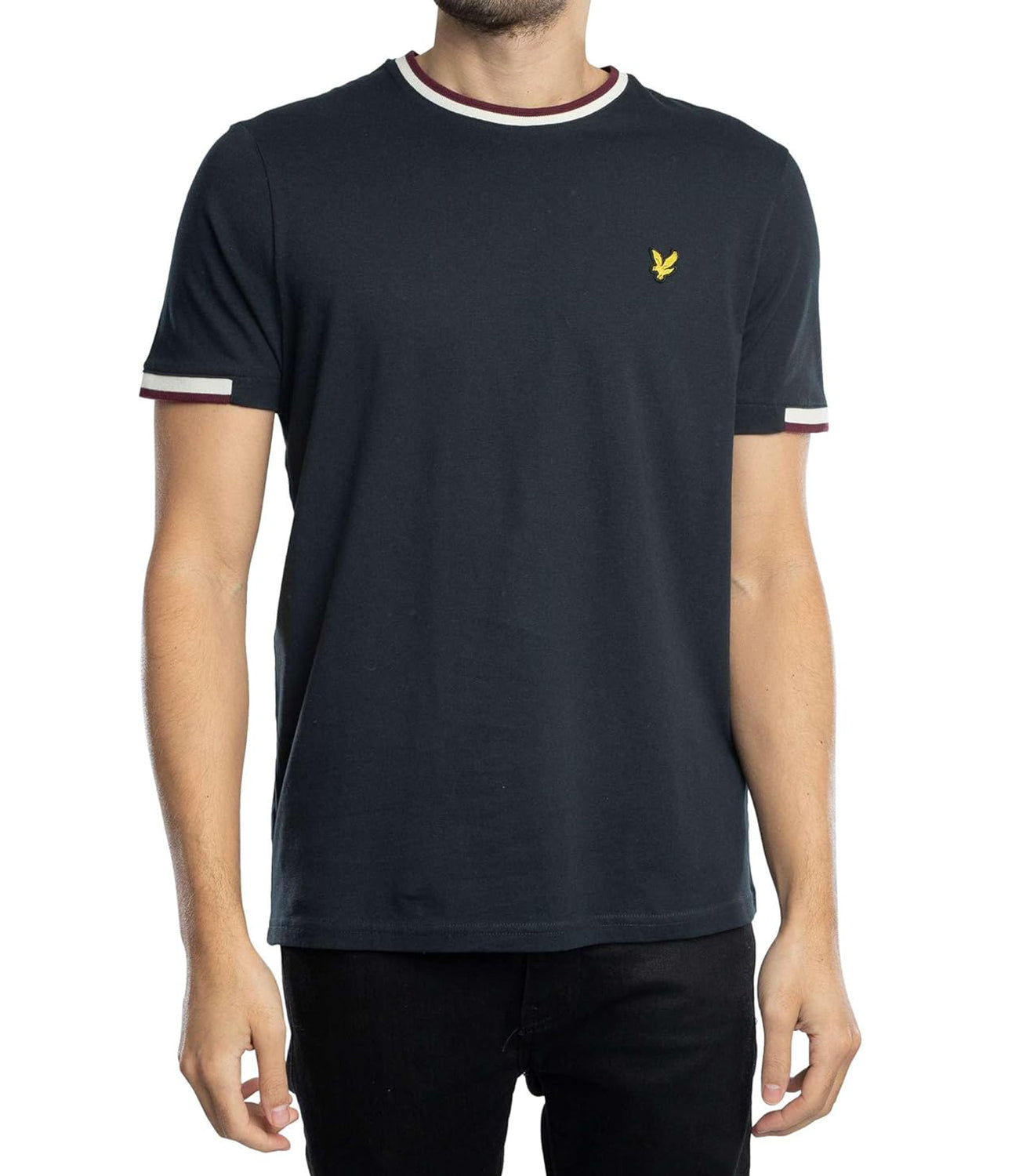 Lyle & Scott Lyle &amp; Scott T-shirt Half Tipped T-Shirt Uomo Mod. TS2210V Z271 Dark navy Blu