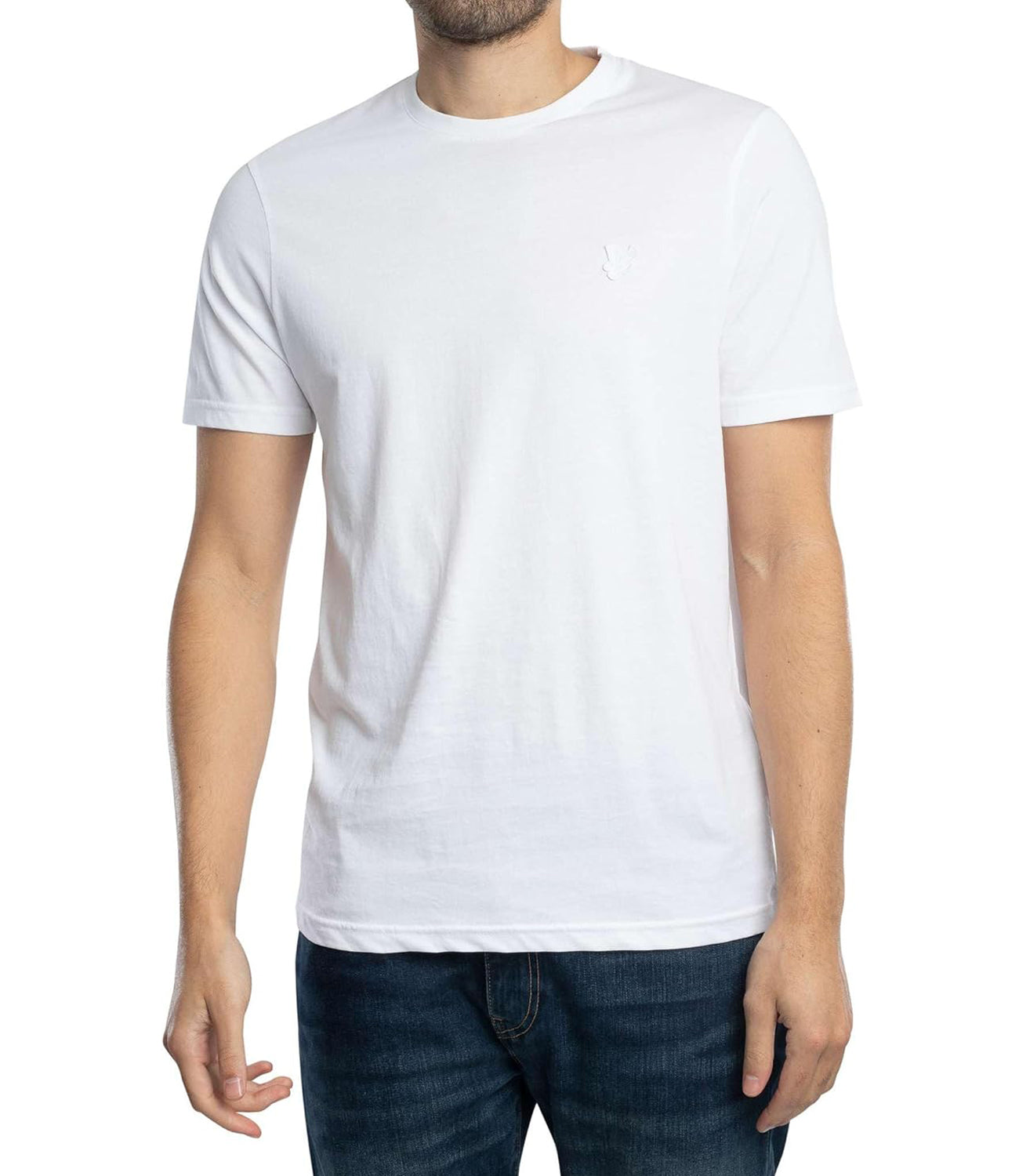 Lyle & Scott Lyle &amp; Scott T-shirt Superfine T-Shirt Uomo Mod. TS2255TON 626 White Bianco