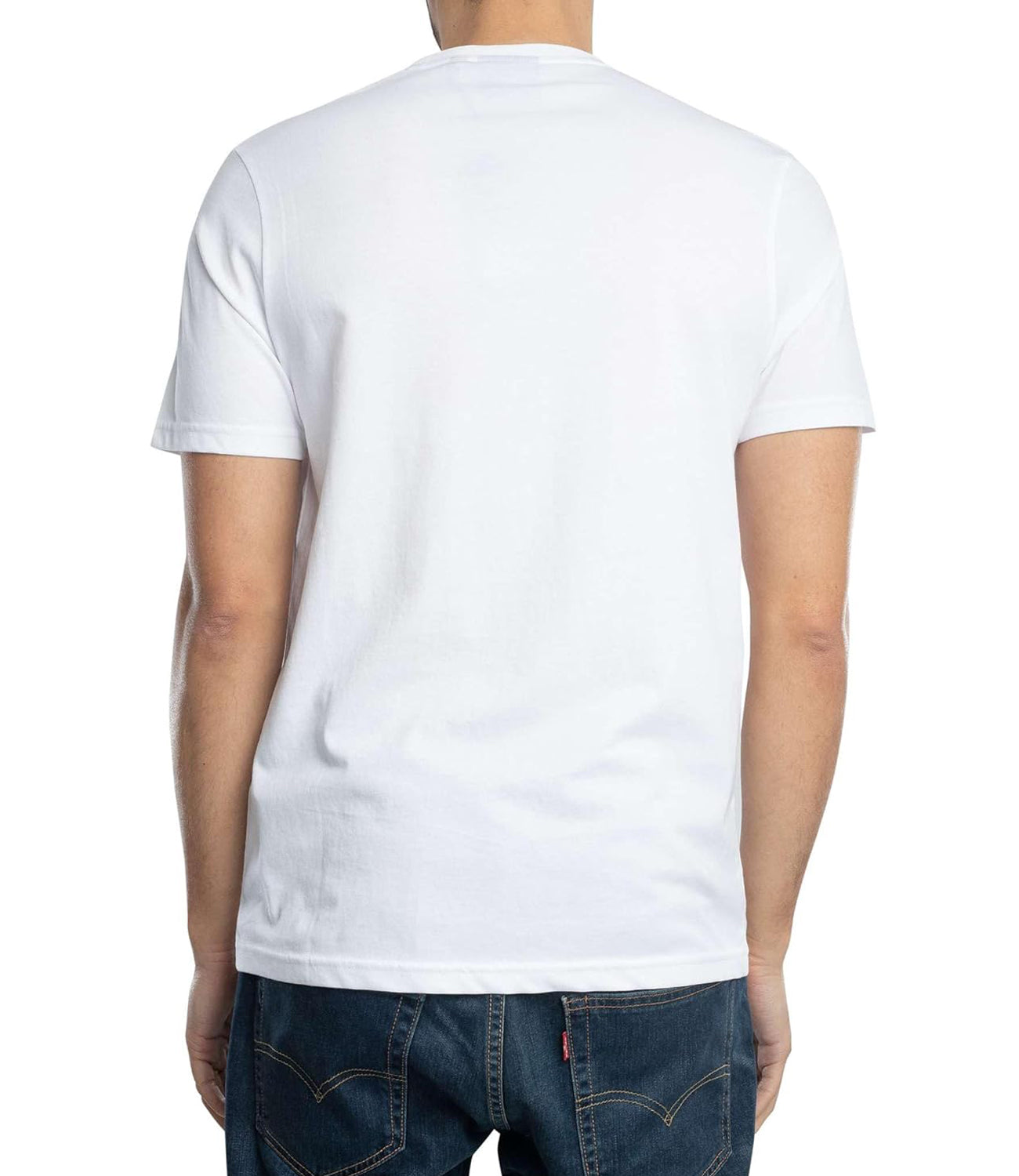 Lyle & Scott Lyle &amp; Scott T-shirt Superfine T-Shirt Uomo Mod. TS2255TON 626 White Bianco