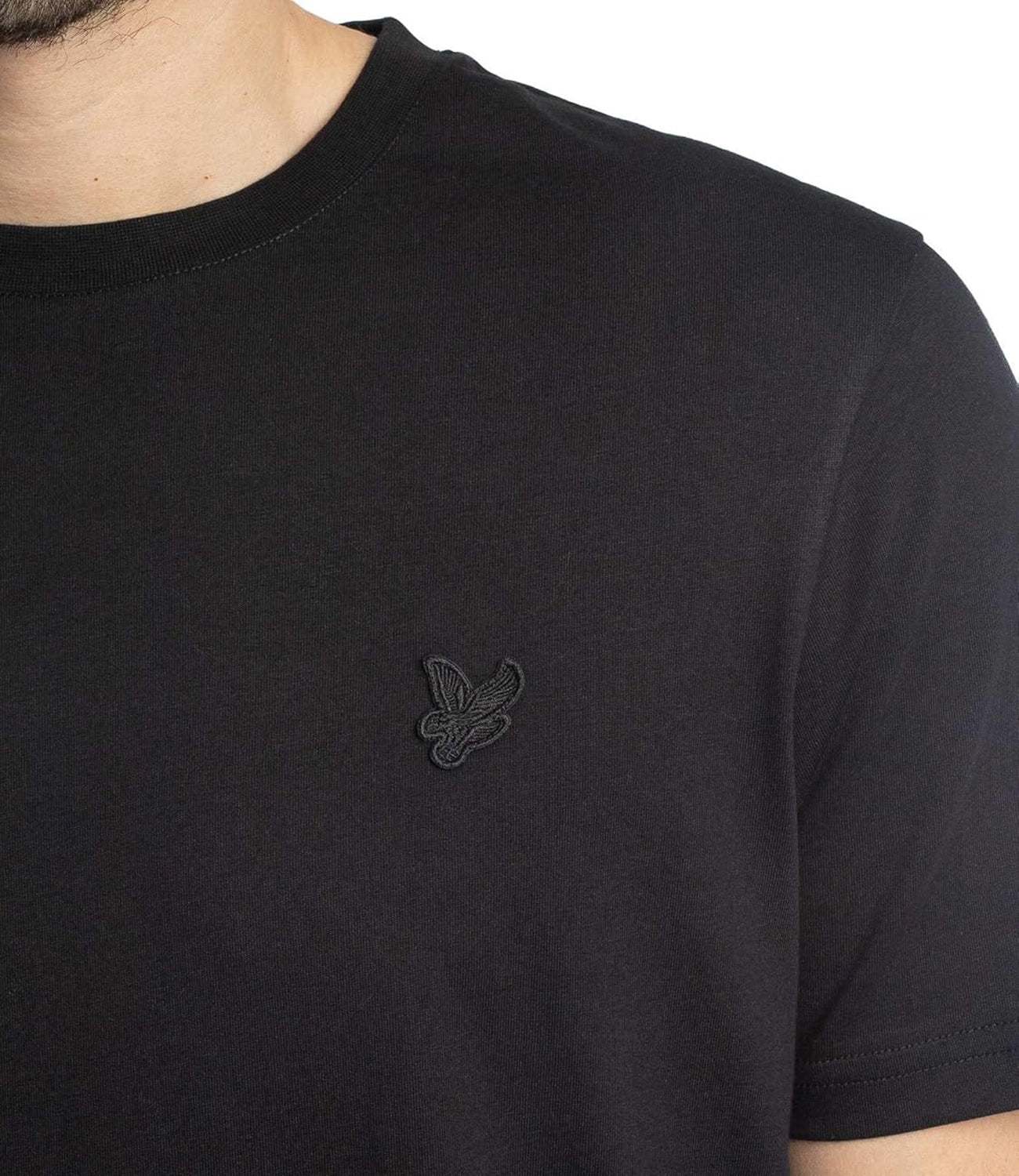 Lyle & Scott Lyle &amp; Scott T-shirt Superfine T-Shirt Uomo Mod. TS2255TON Z865 Jet Black