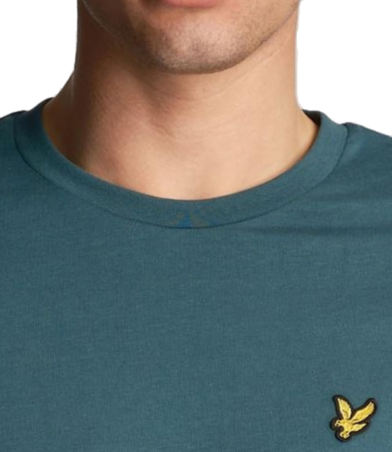 Lyle & Scott Lyle &amp; Scott T-shirt Plain T-Shirt Uomo Mod. TS400VOG X576 Smoke Green