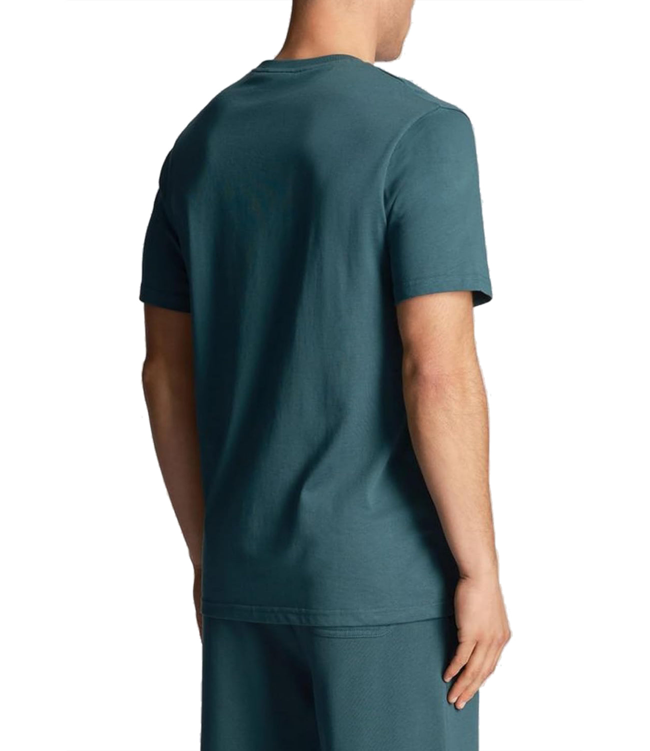 Lyle & Scott Lyle &amp; Scott T-shirt Plain T-Shirt Uomo Mod. TS400VOG X576 Smoke Green