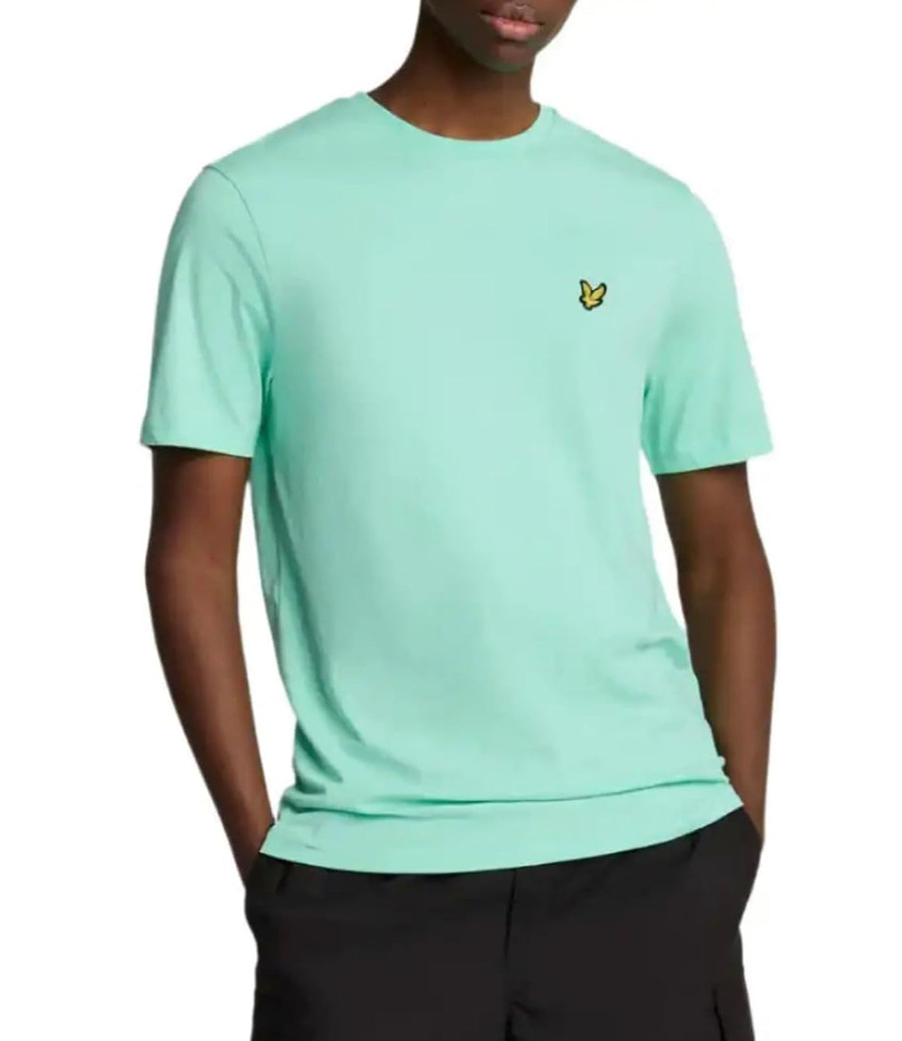 Lyle & Scott Lyle &amp; Scott T-shirt Plain T-Shirt Uomo Mod. TS400VOG X591 Aquamarine