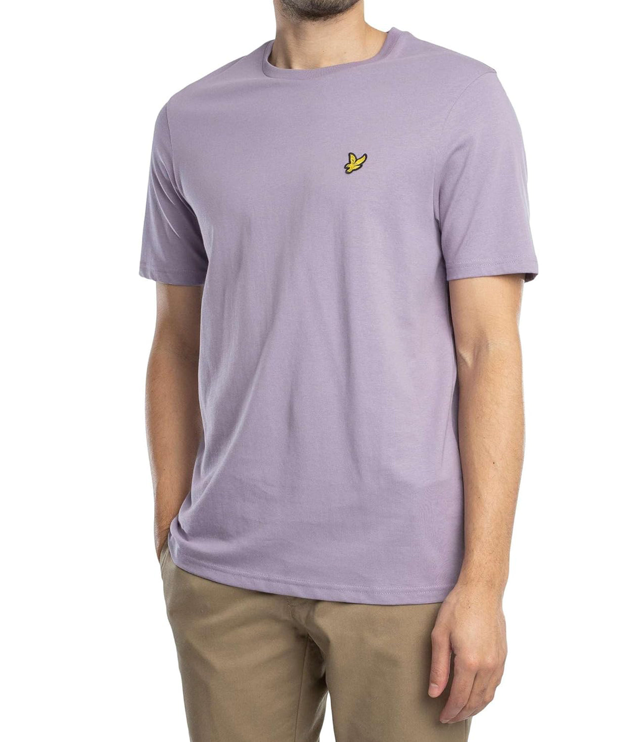 Lyle & Scott Lyle &amp; Scott T-shirt Plain T-Shirt Uomo Mod. TS400VOG X600 Dusk Purple