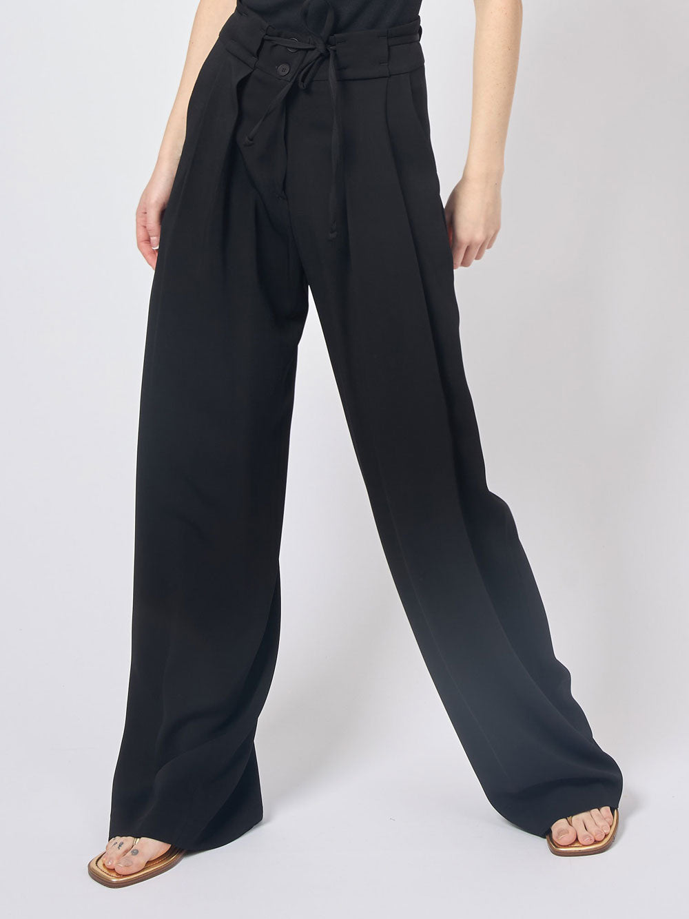Pantalone Palazzo Manila Grace da Donna - Nero