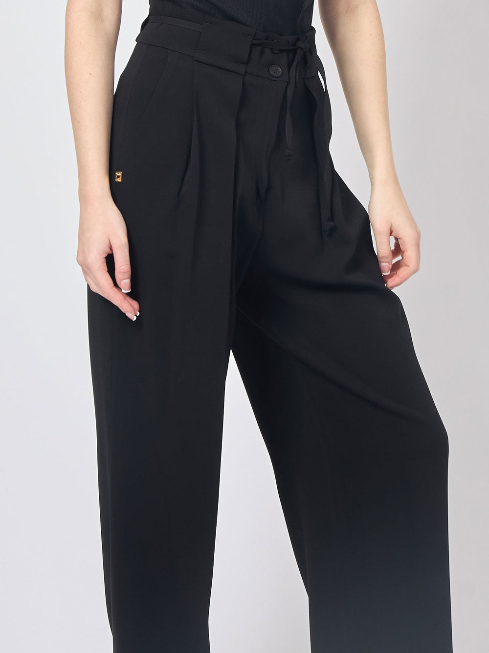 Pantalone Palazzo Manila Grace da Donna - Nero