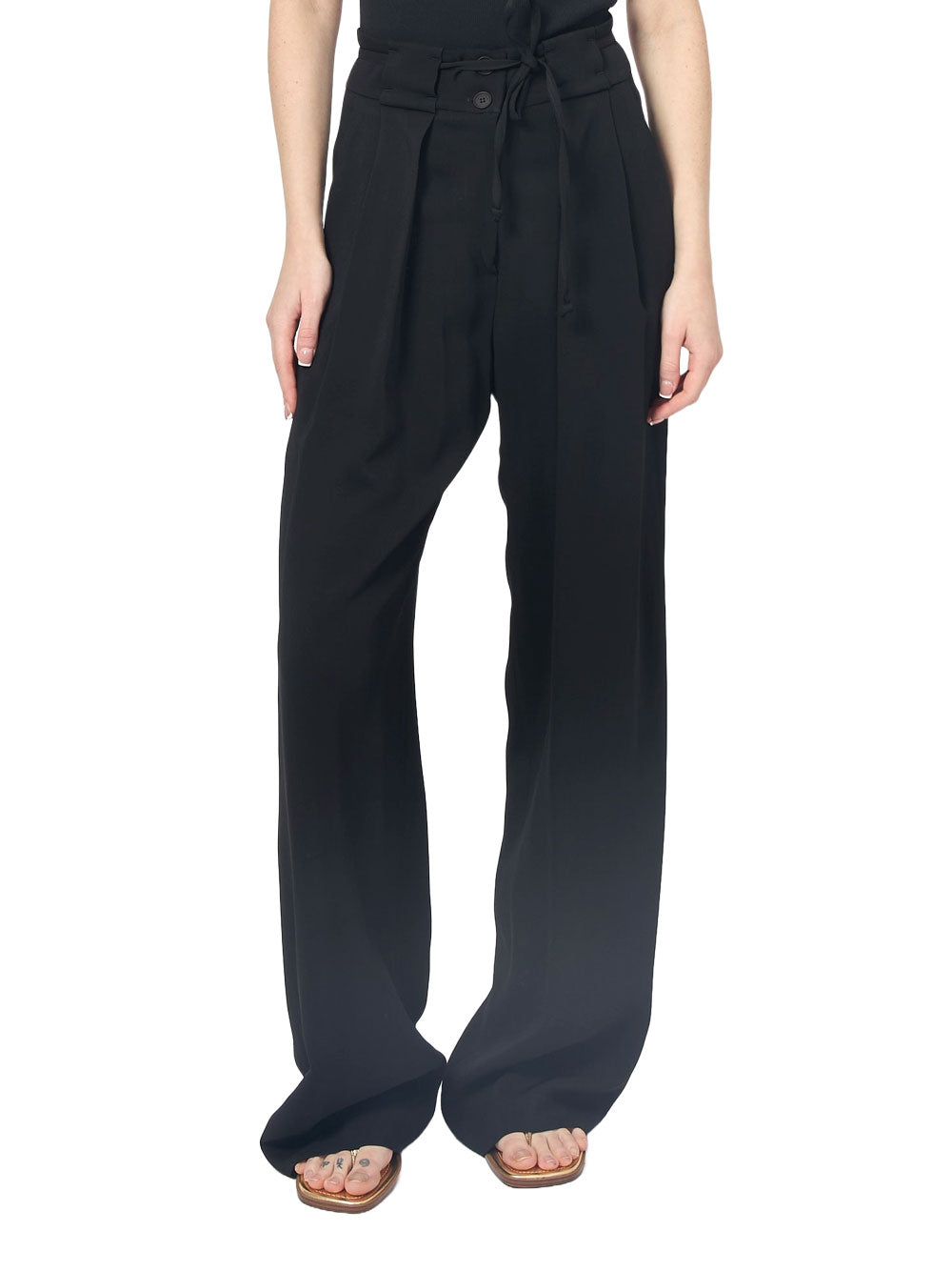 Pantalone Palazzo Manila Grace da Donna - Nero