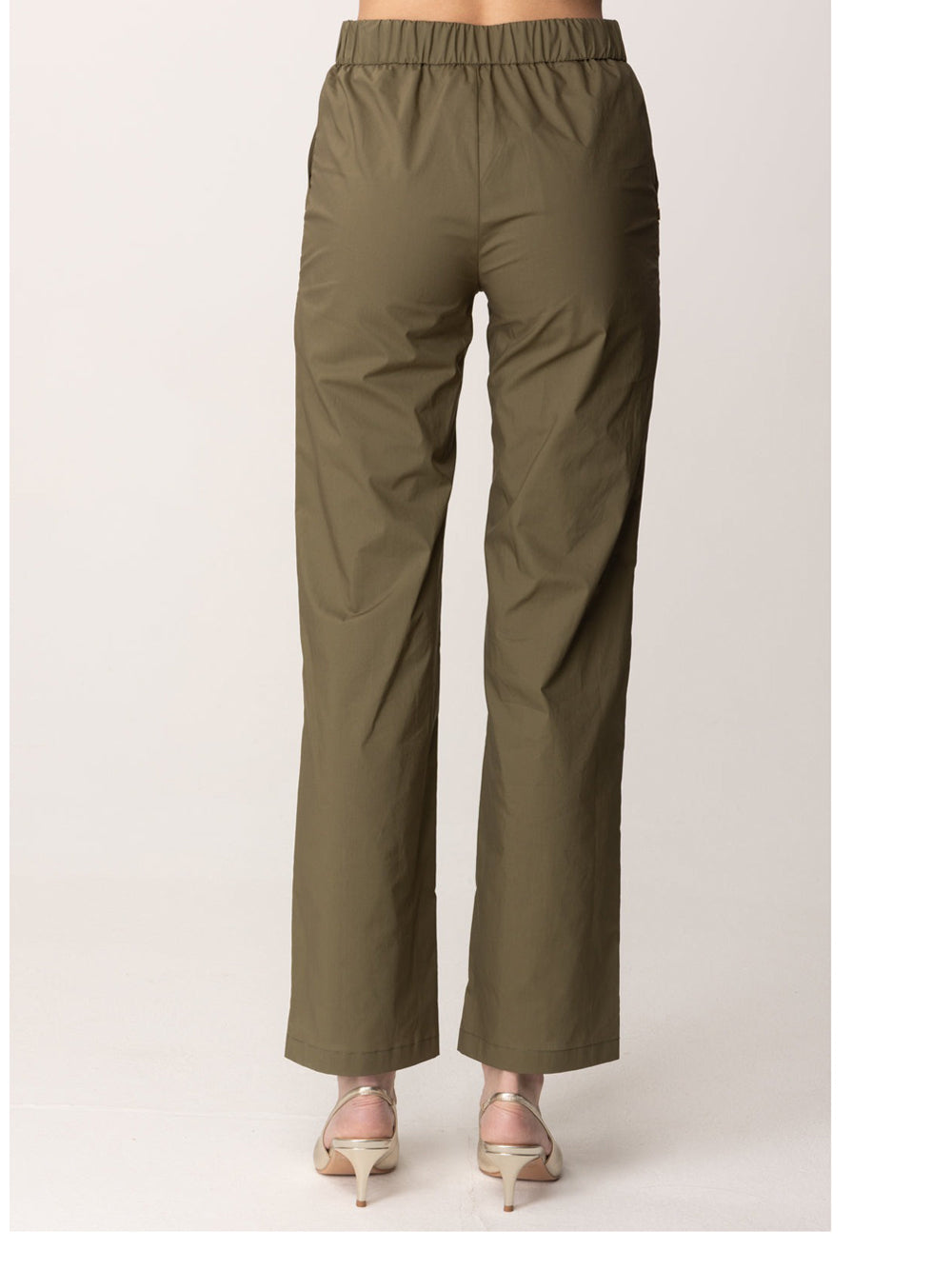 Pantalone Straight Manila Grace da Donna - Verde