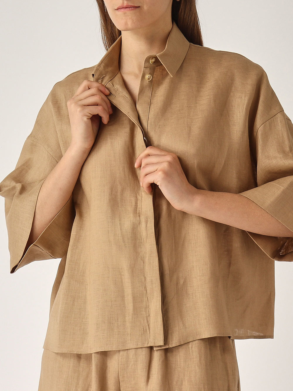 Camicia Max Mara Mirano da Donna - Beige