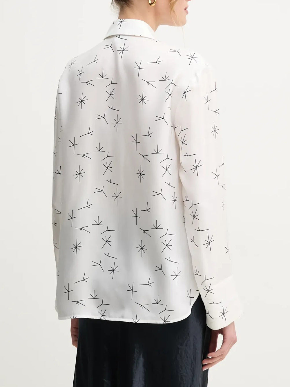 Camicia Fantasia Max Mara Zelig da Donna - Bianco