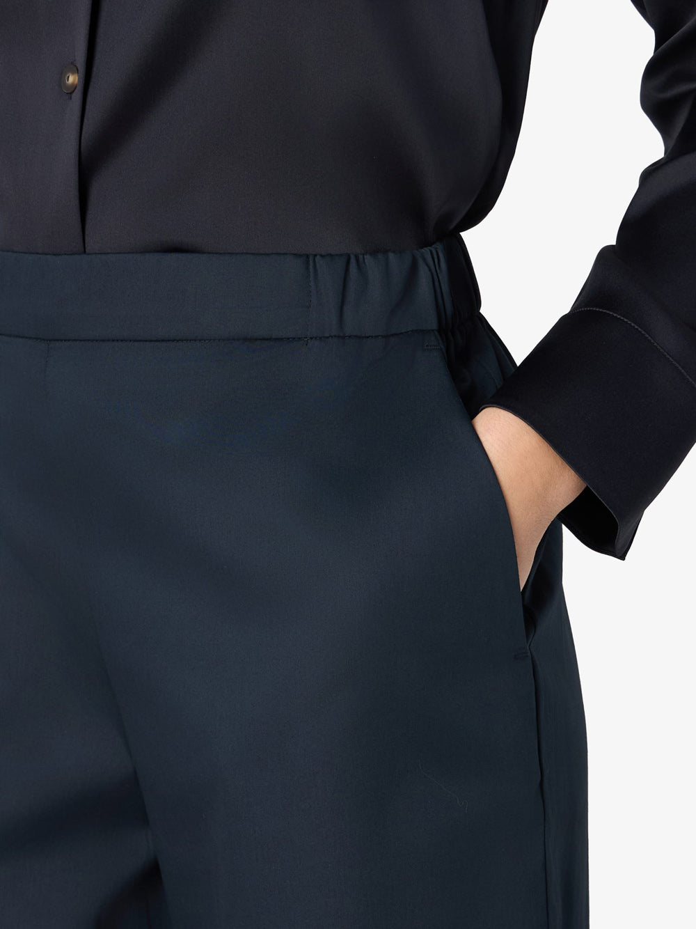 Pantalone Zampa Max Mara Antille da Donna - Blu