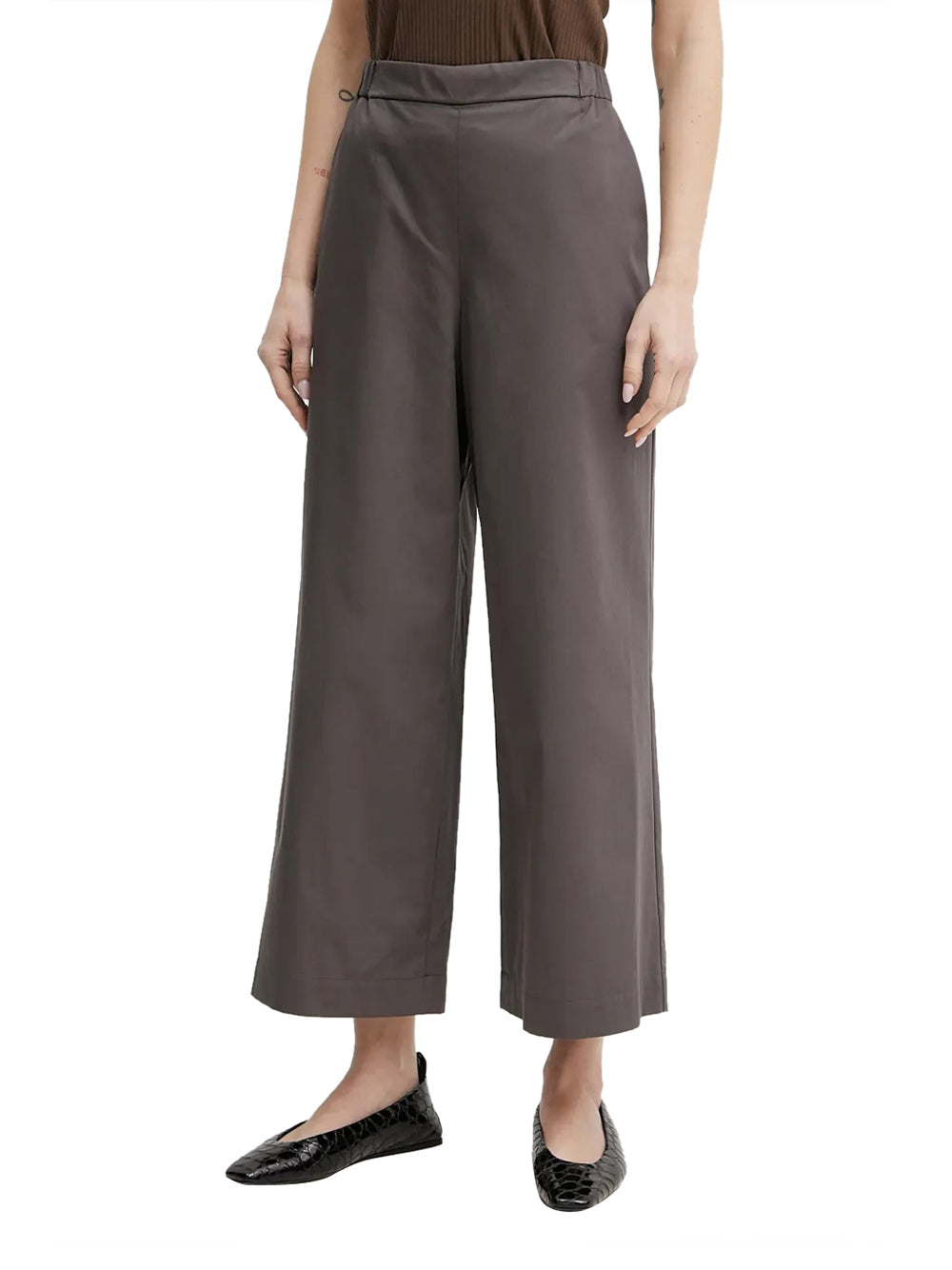 Pantalone Zampa Max Mara Antille da Donna - Marrone