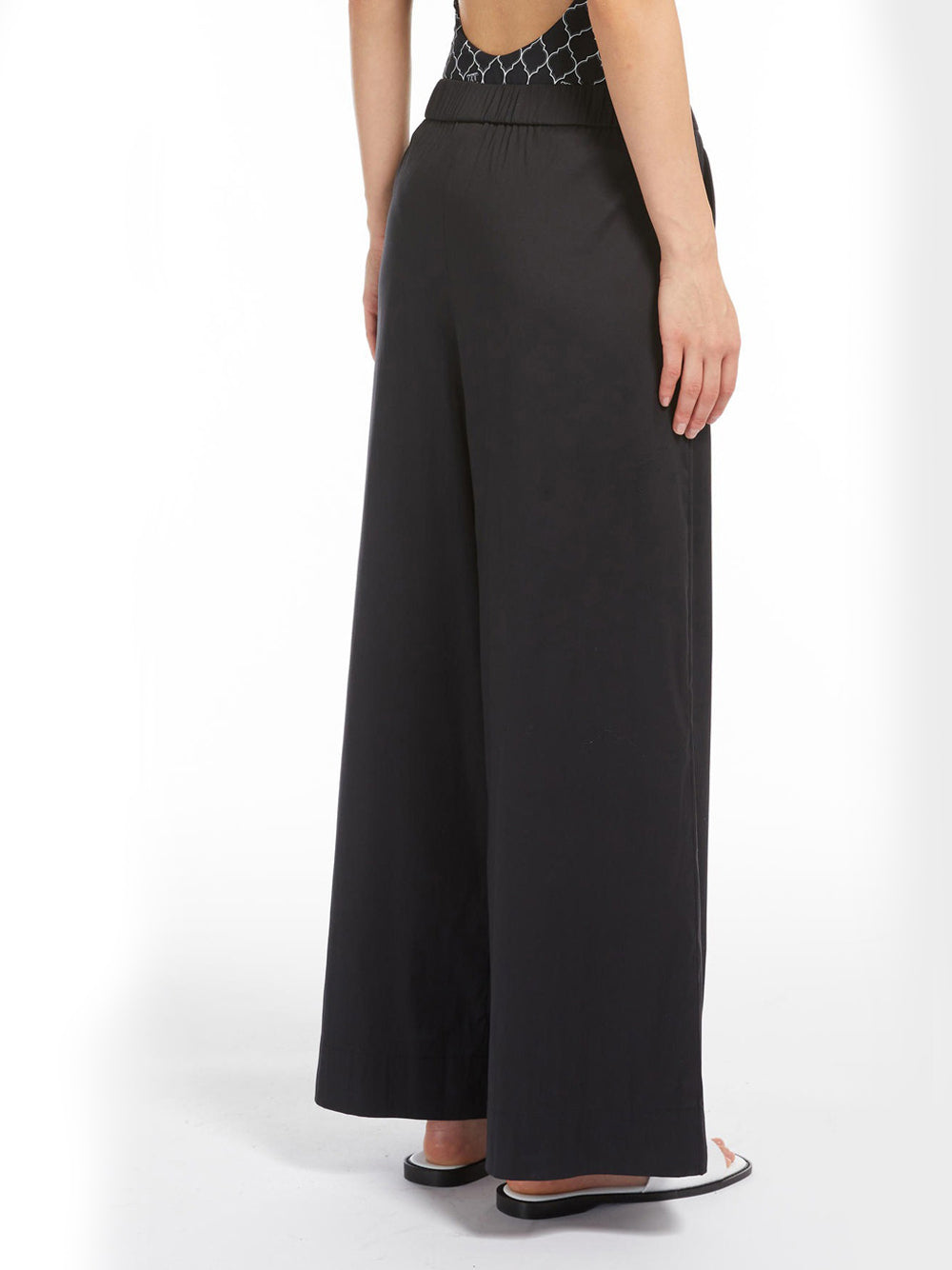 Pantalone Straight Max Mara Rio da Donna - Nero
