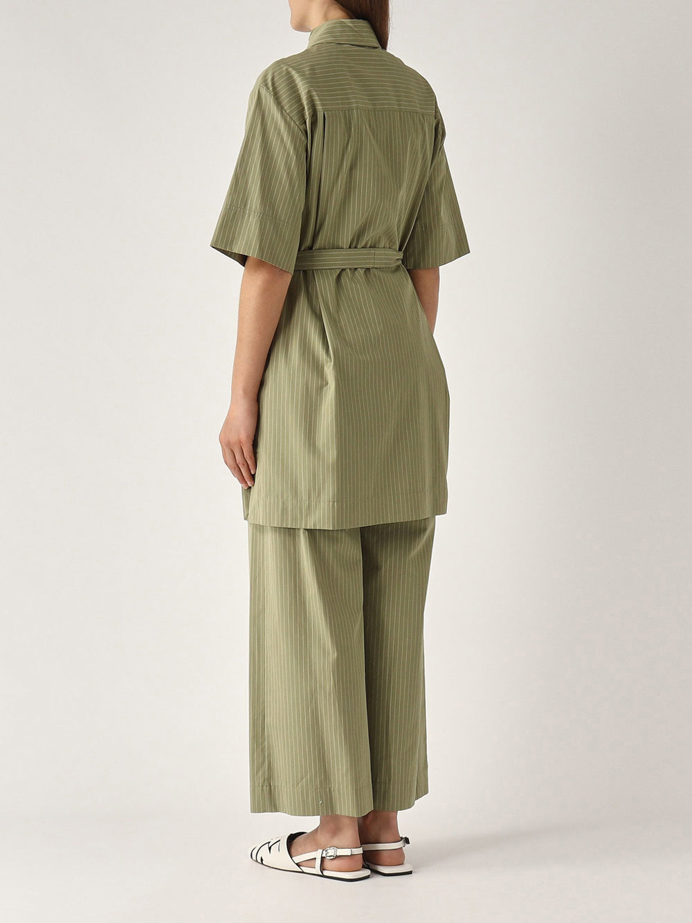 Camicia Maxi Max Mara Sospiro da Donna - Verde
