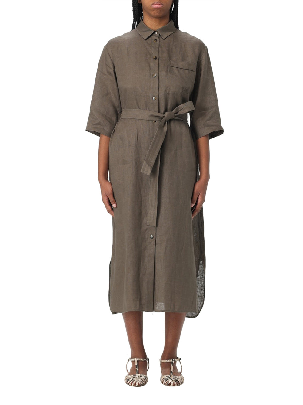 Vestito Midi Max Mara Salute da Donna - Verde