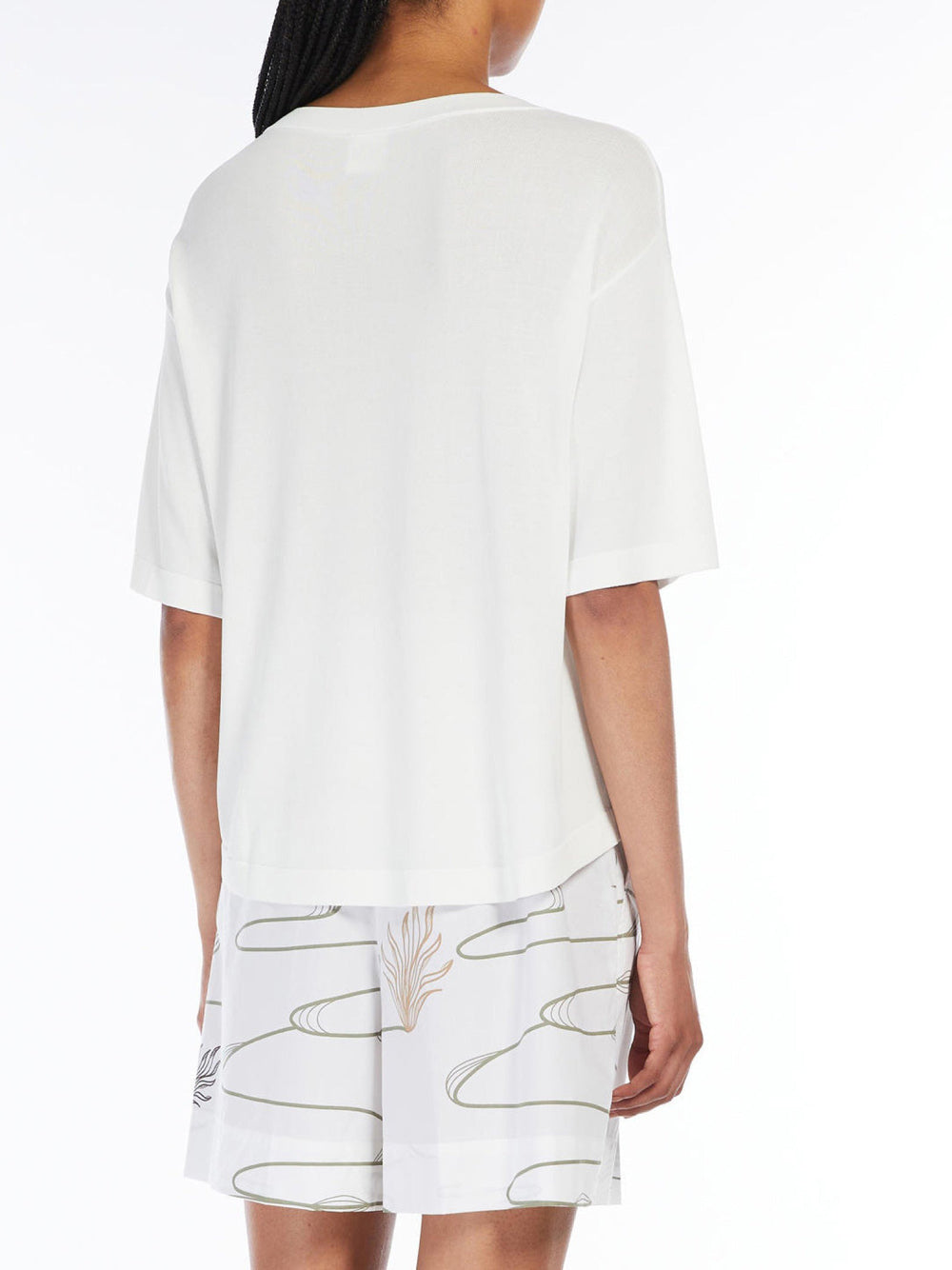 Maglia Max Mara Girello da Donna - Bianco