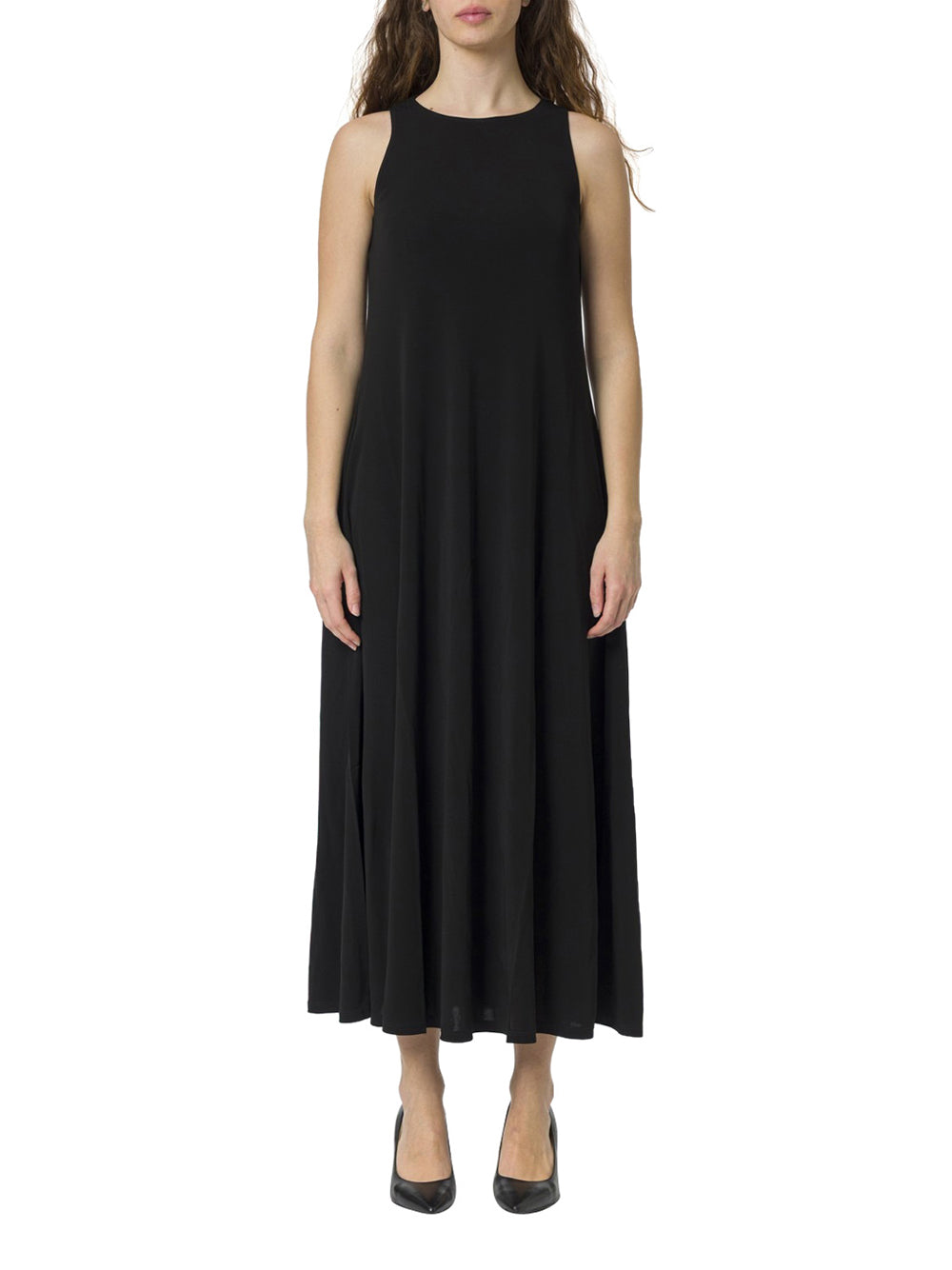 Vestito Longuette Max Mara Accento da Donna - Nero