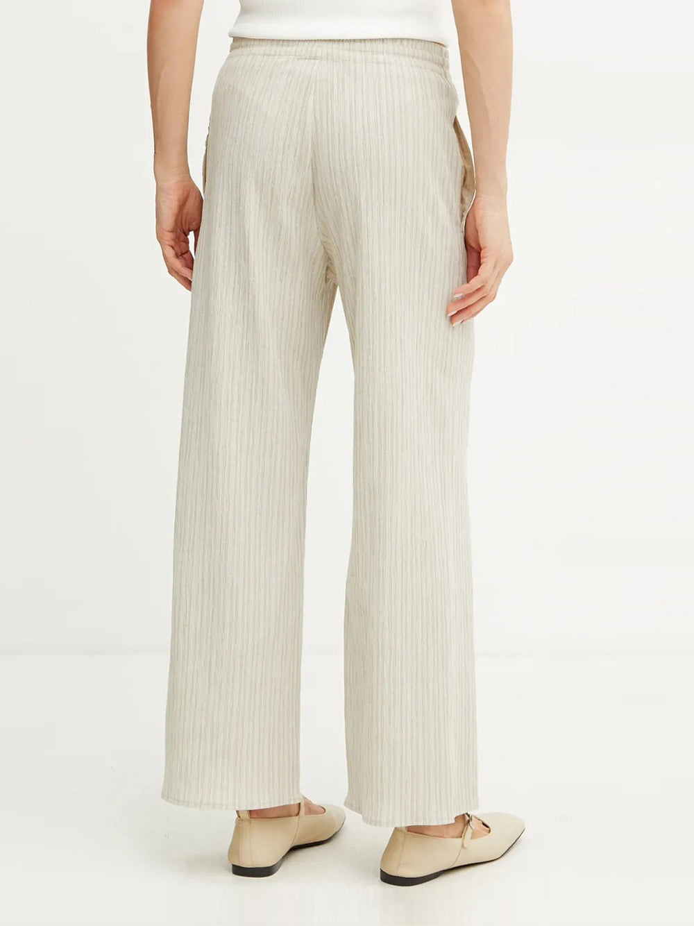 Pantalone Straight Max Mara Toronto da Donna - Beige