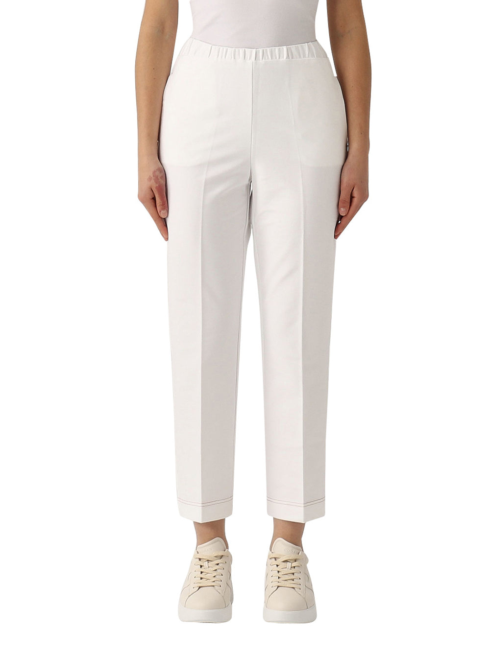 Pantalone Max Mara Ombra da Donna - Bianco