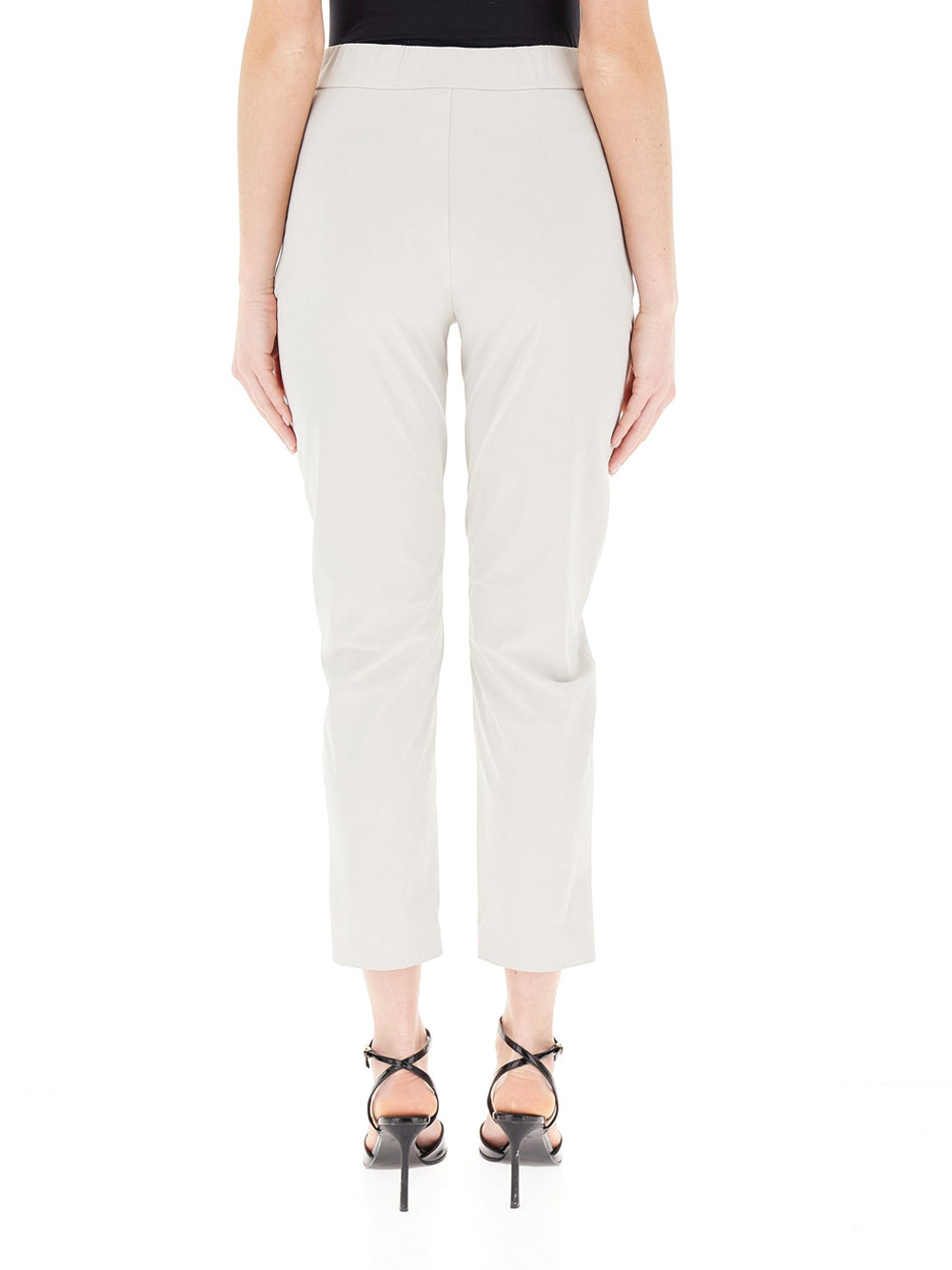 Pantalone Slim Max Mara Lipari da Donna - Avorio