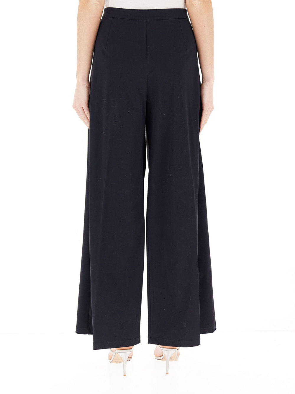 Pantalone Palazzo Max Mara Ribes da Donna - Blu