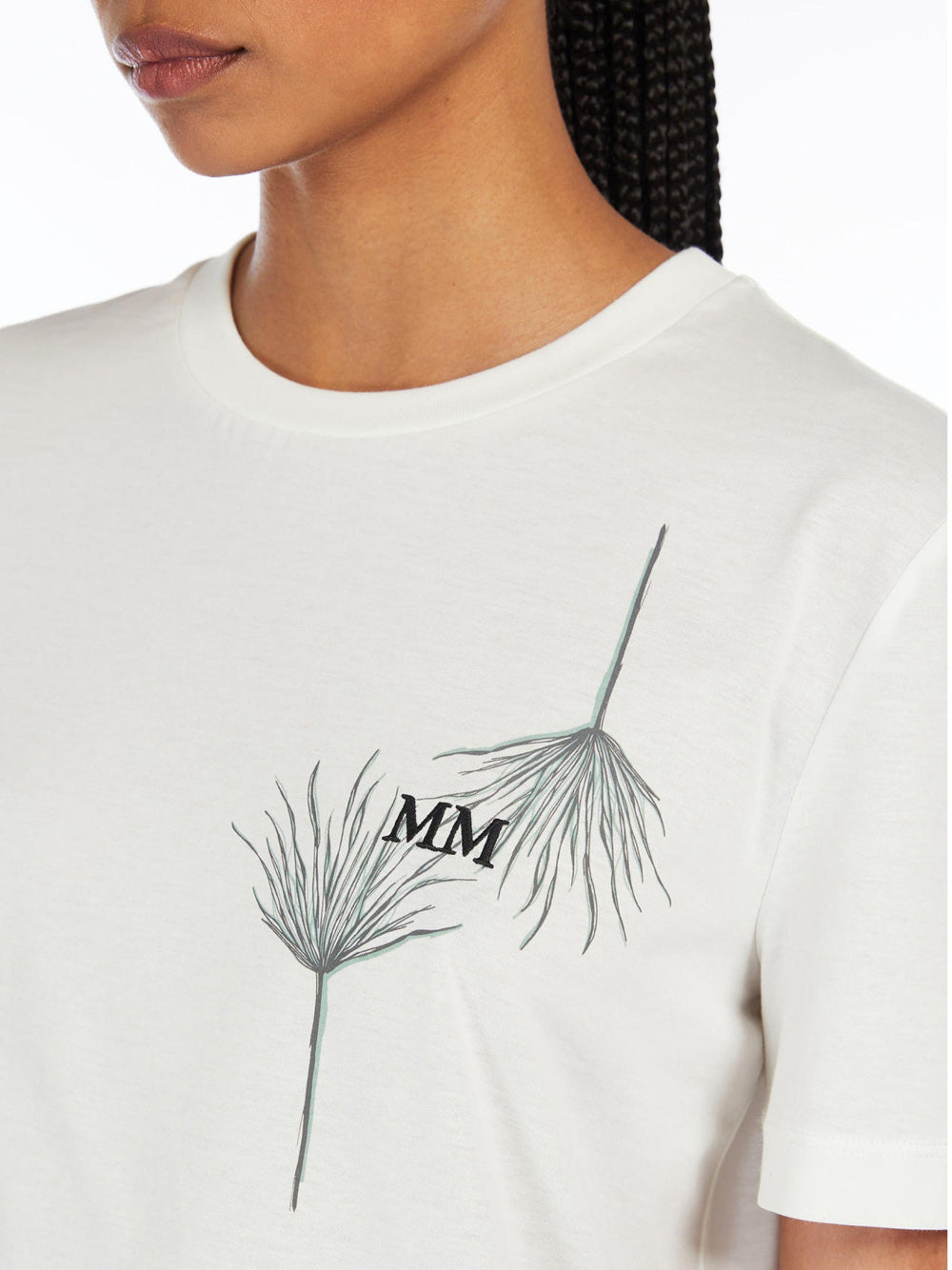 T-shirt Max Mara Uta da Donna - Bianco