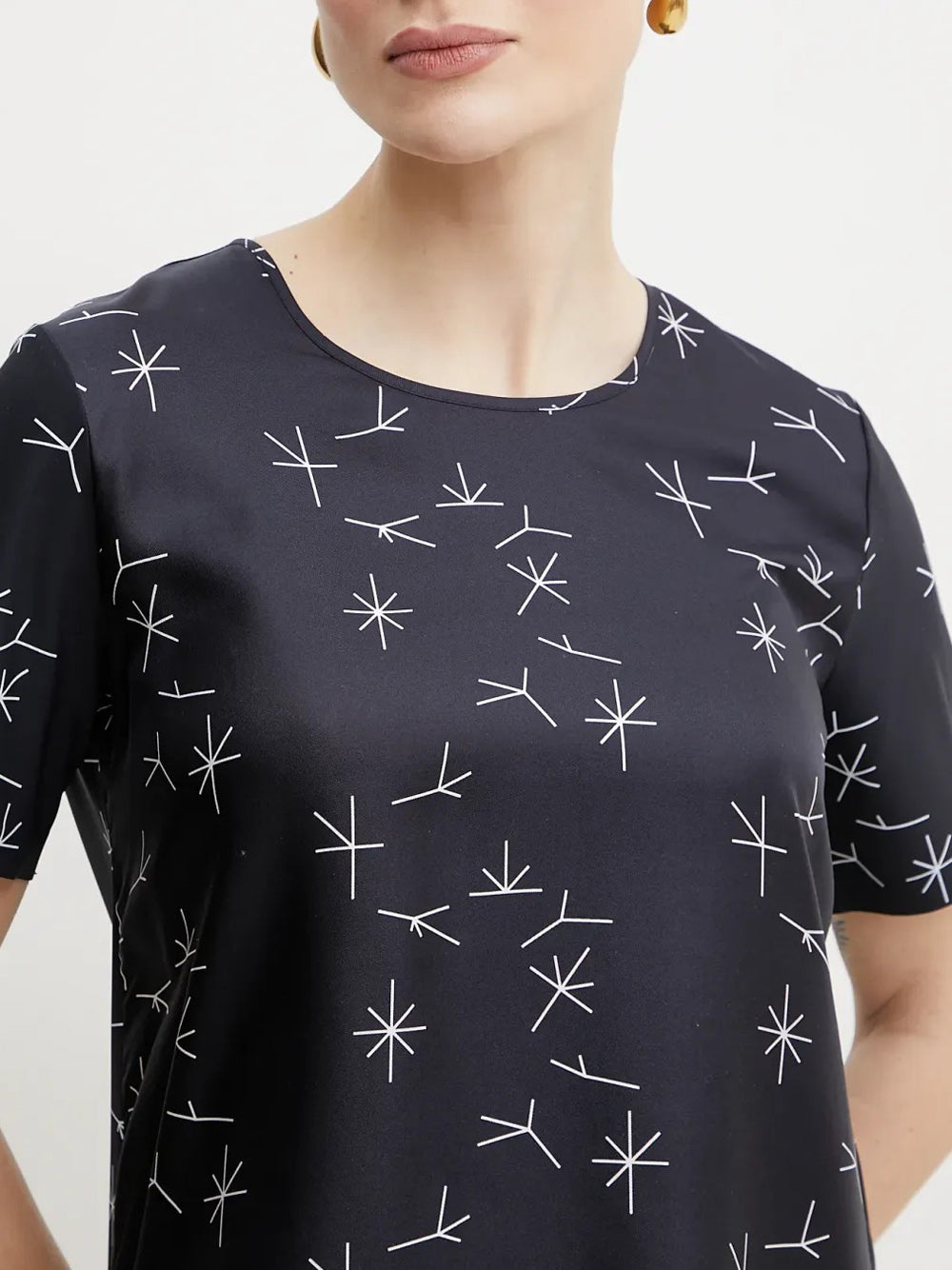 Blusa Max Mara Lina da Donna - Blu