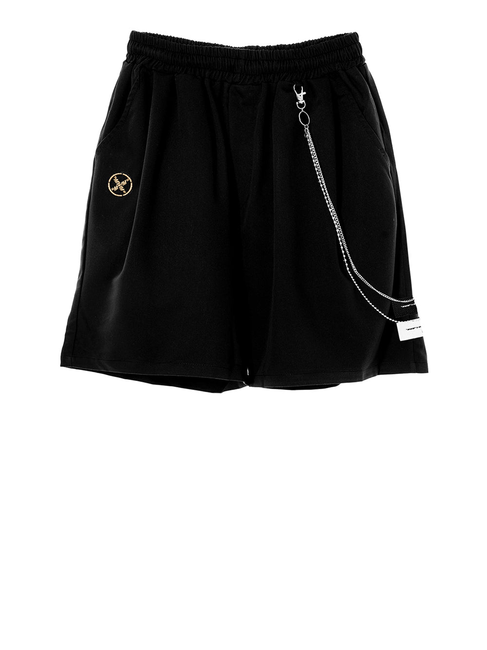 Shorts Sportivi Mod wave movement Unisex - Nero