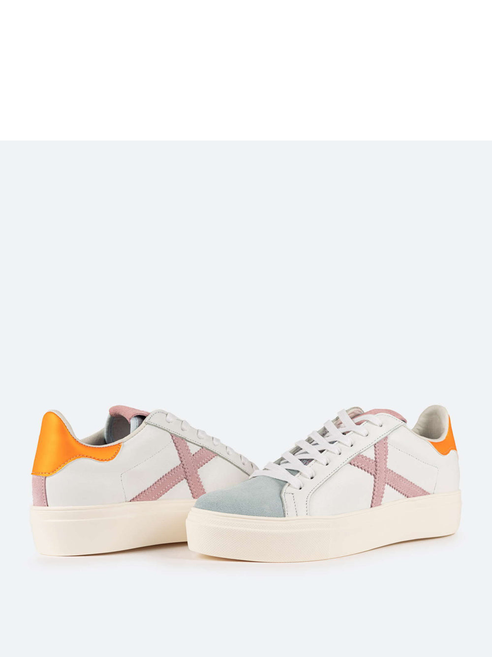 Sneakers Munich Rete Sky da Donna - Bianco