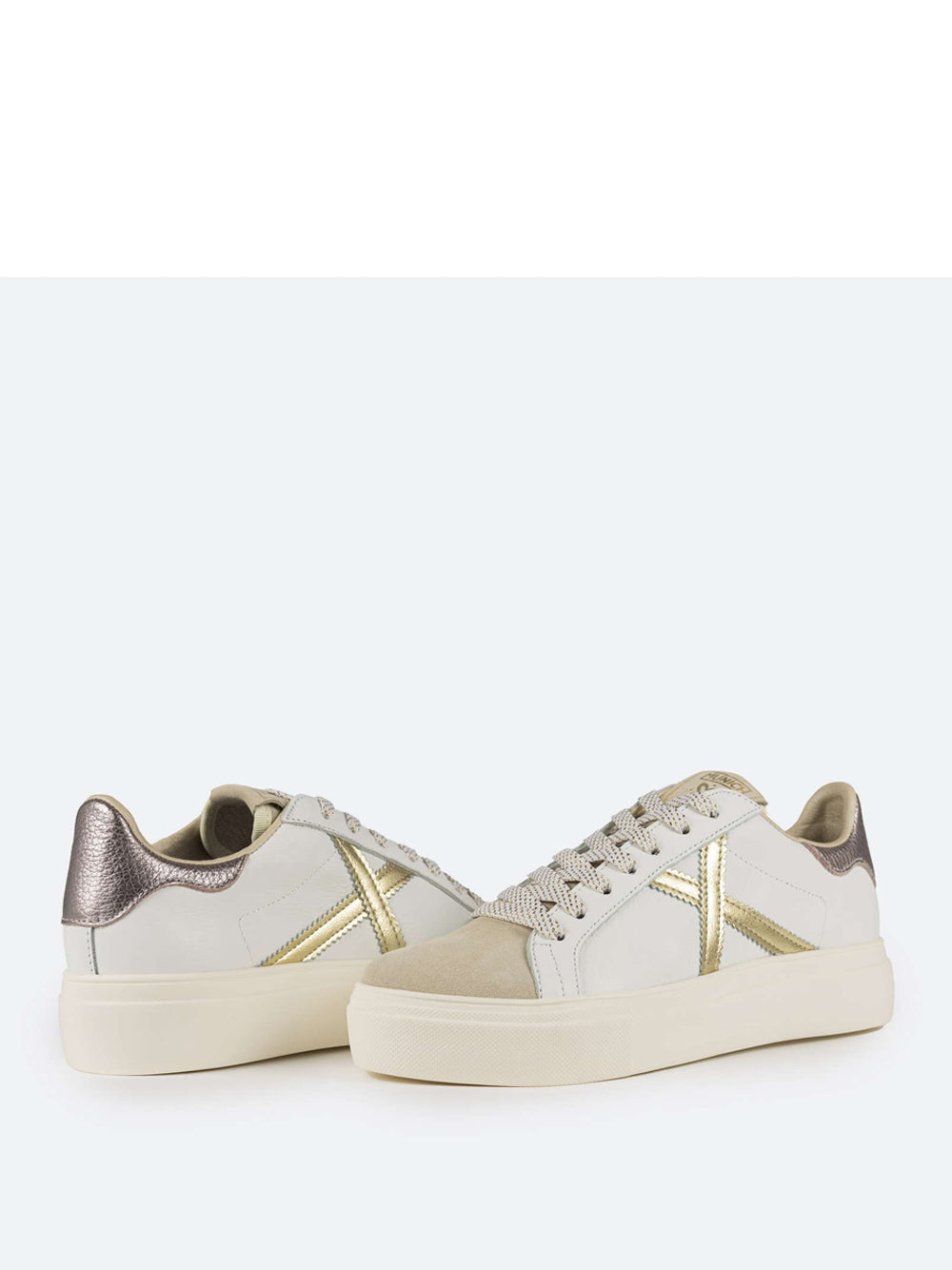 Sneakers Munich Rete Sky da Donna - Bianco