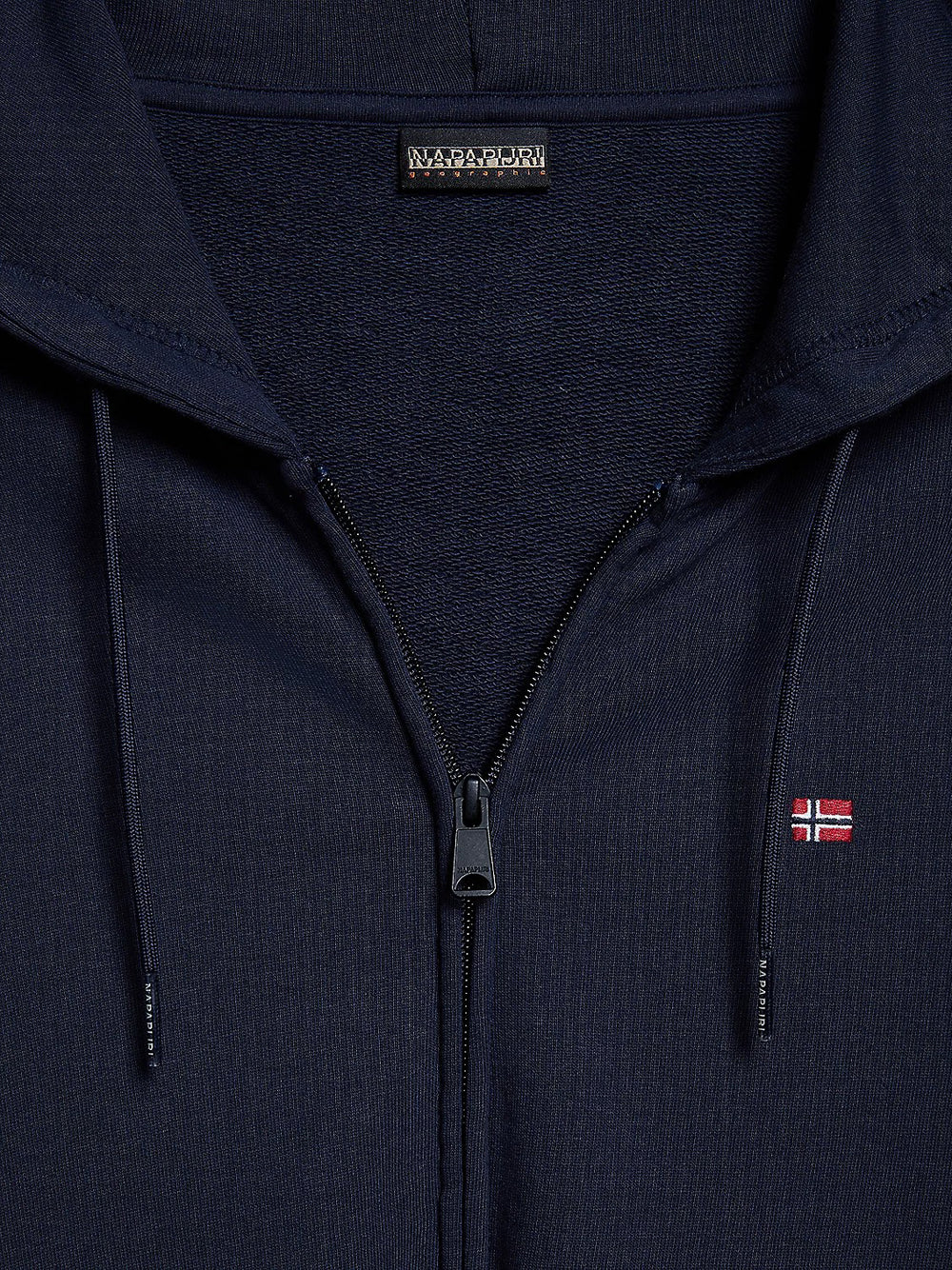 Felpa Zip Napapijri Balis Fzh Sum da Uomo - Blu