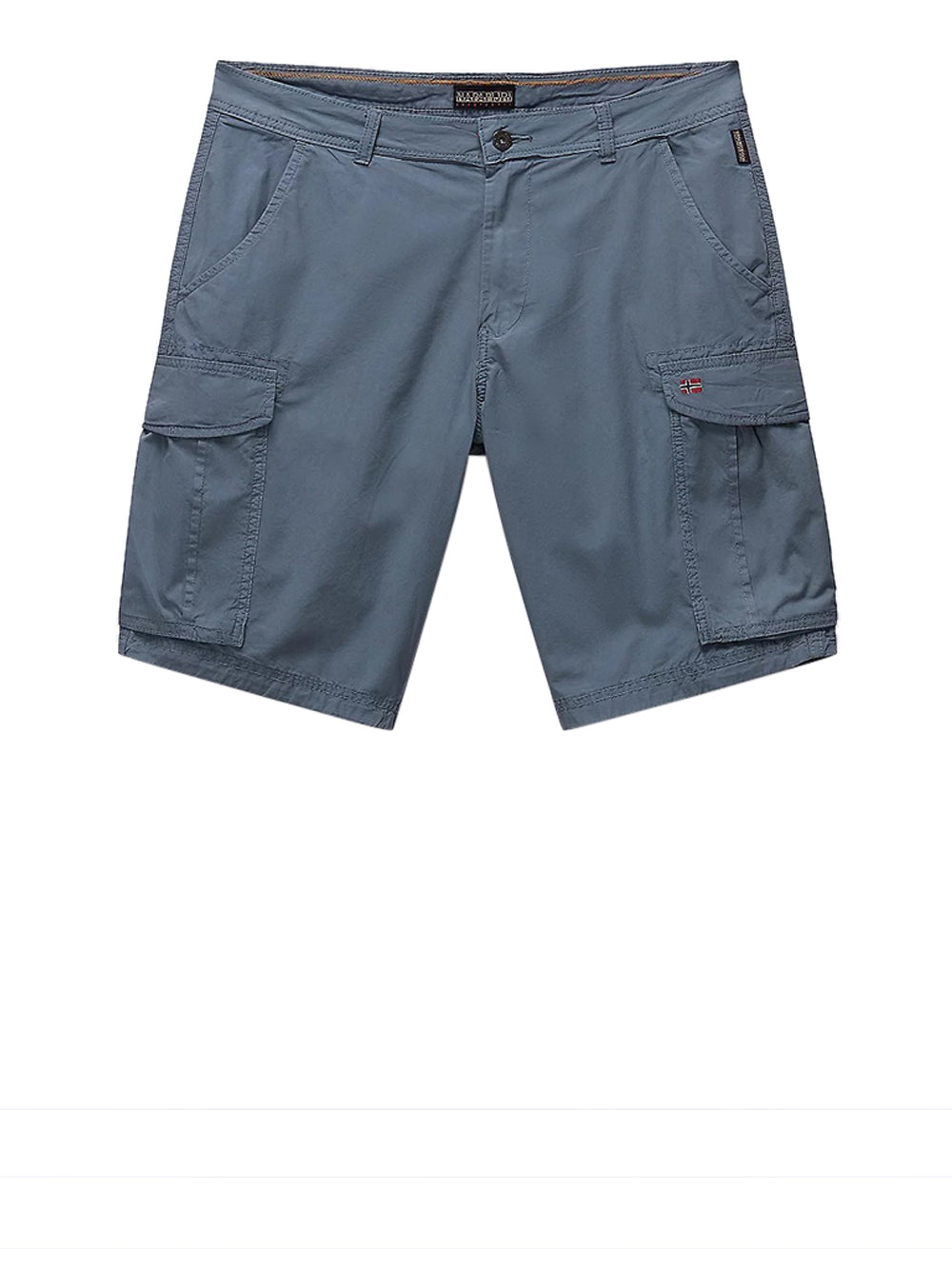 Bermuda Casual Napapijri Noto 2.0 da Uomo - Grigio Blu