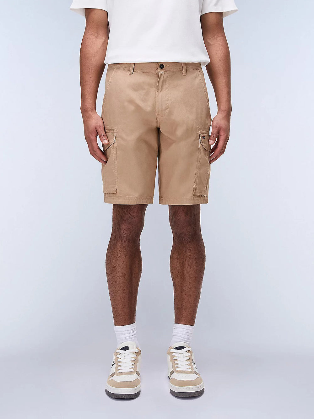 Bermuda Casual Napapijri Noto 2.0 da Uomo - Beige