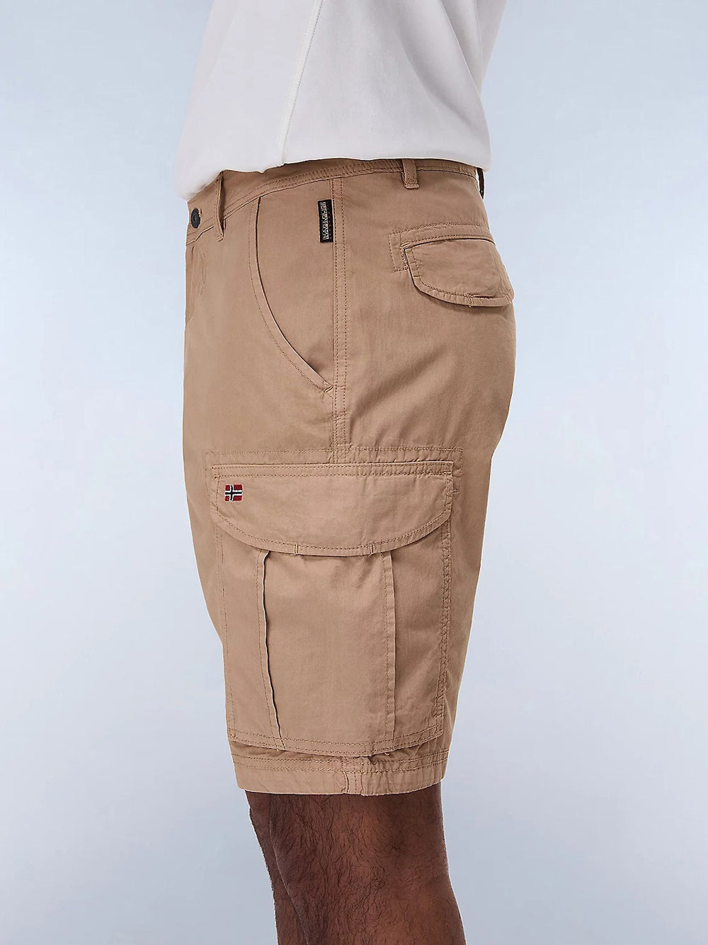 Bermuda Casual Napapijri Noto 2.0 da Uomo - Beige