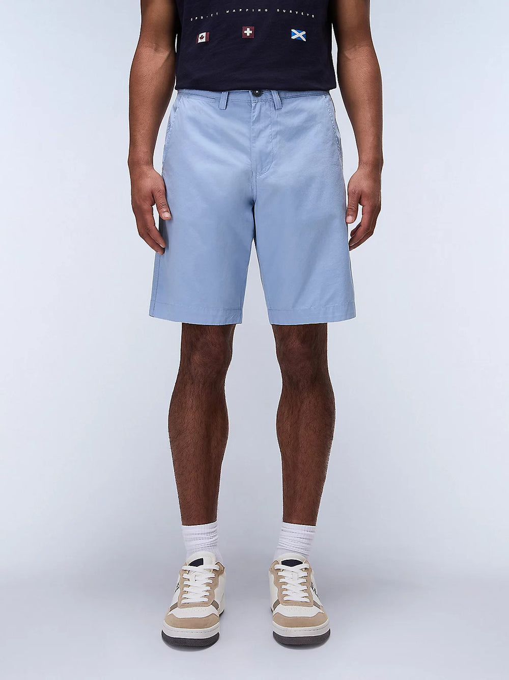 Bermuda Casual Napapijri Nakuru 6 da Uomo - Celeste