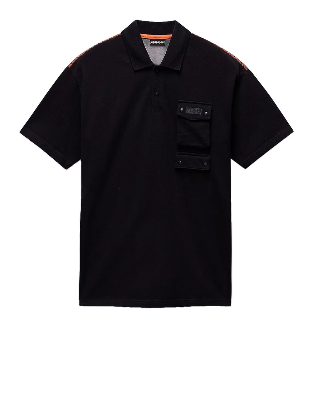 Polo Napapijri E-Rivalto da Uomo - Nero