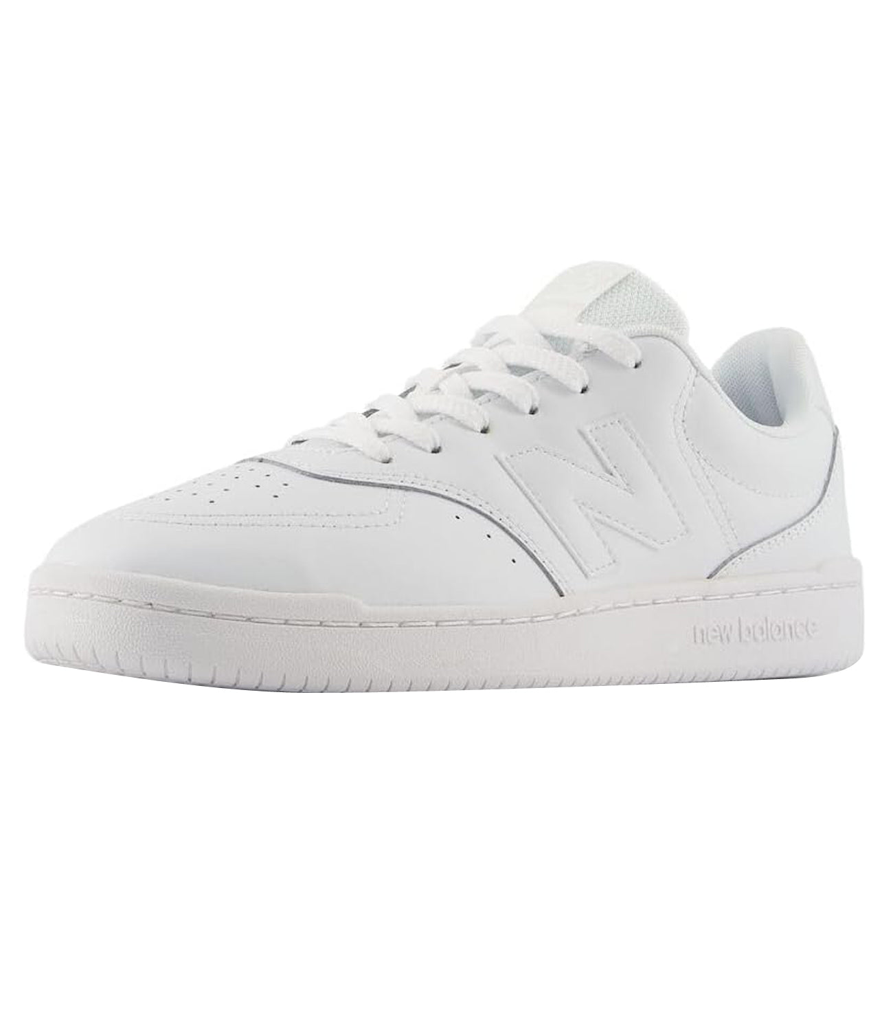 New Balance Sneakers Scarpa Lifestyle - Mens - Synthetic/Textile - Whit Unisex Mod. BB80 OOO White Bianco