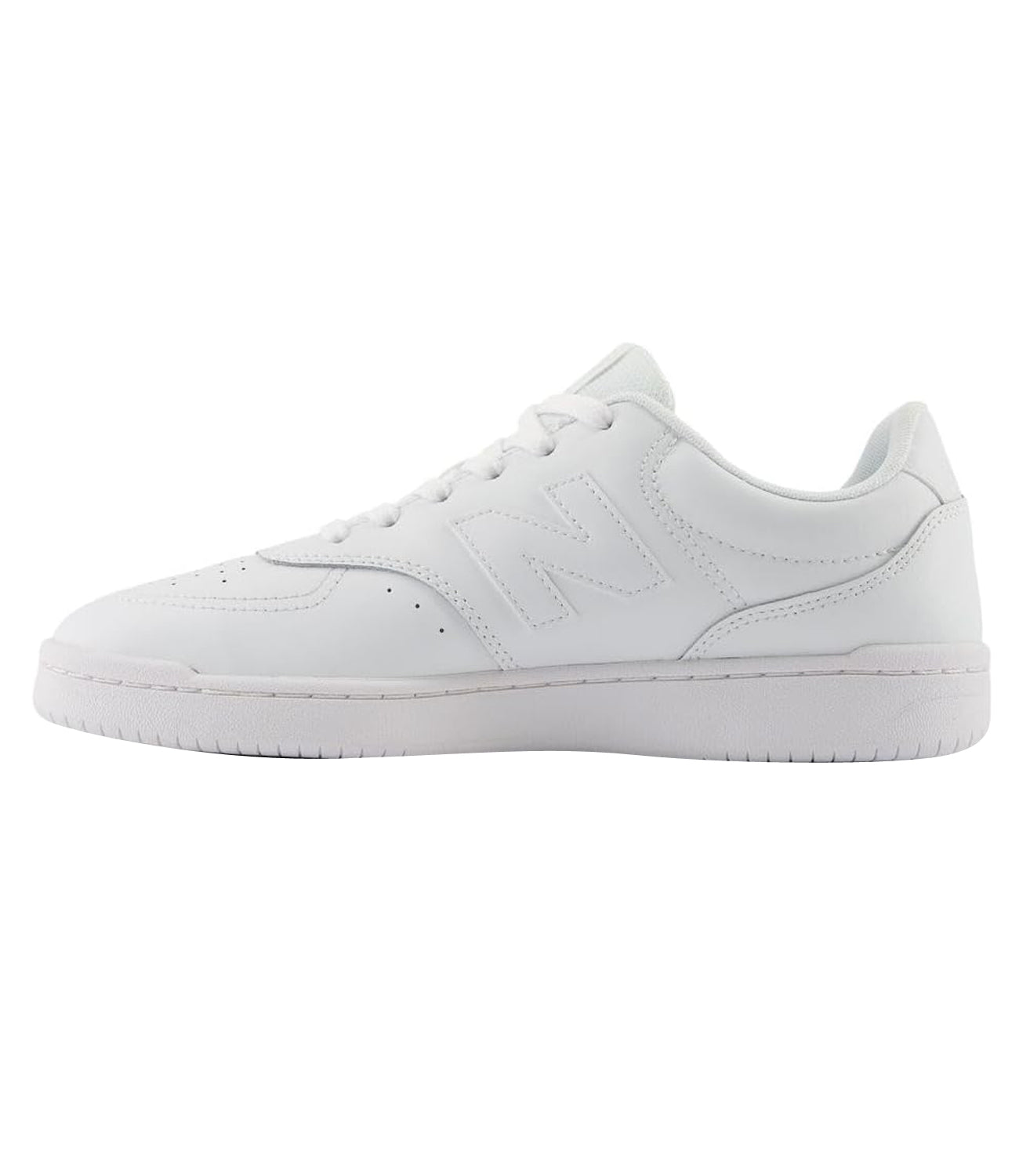 New Balance Sneakers Scarpa Lifestyle - Mens - Synthetic/Textile - Whit Unisex Mod. BB80 OOO White Bianco