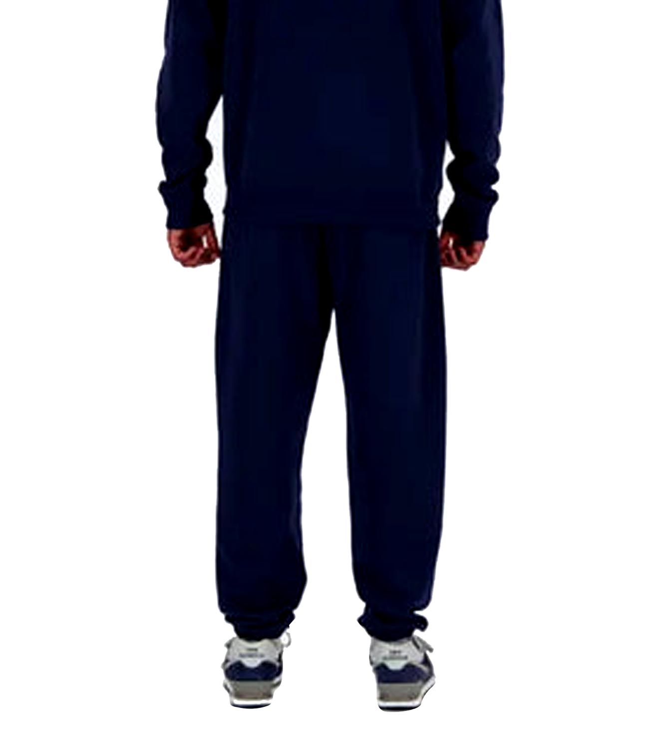 Pantalone joggers New Balance French Terry Jogger - Nb Navy (428) Uomo Mod. MP41519 NNY NAVY Blu