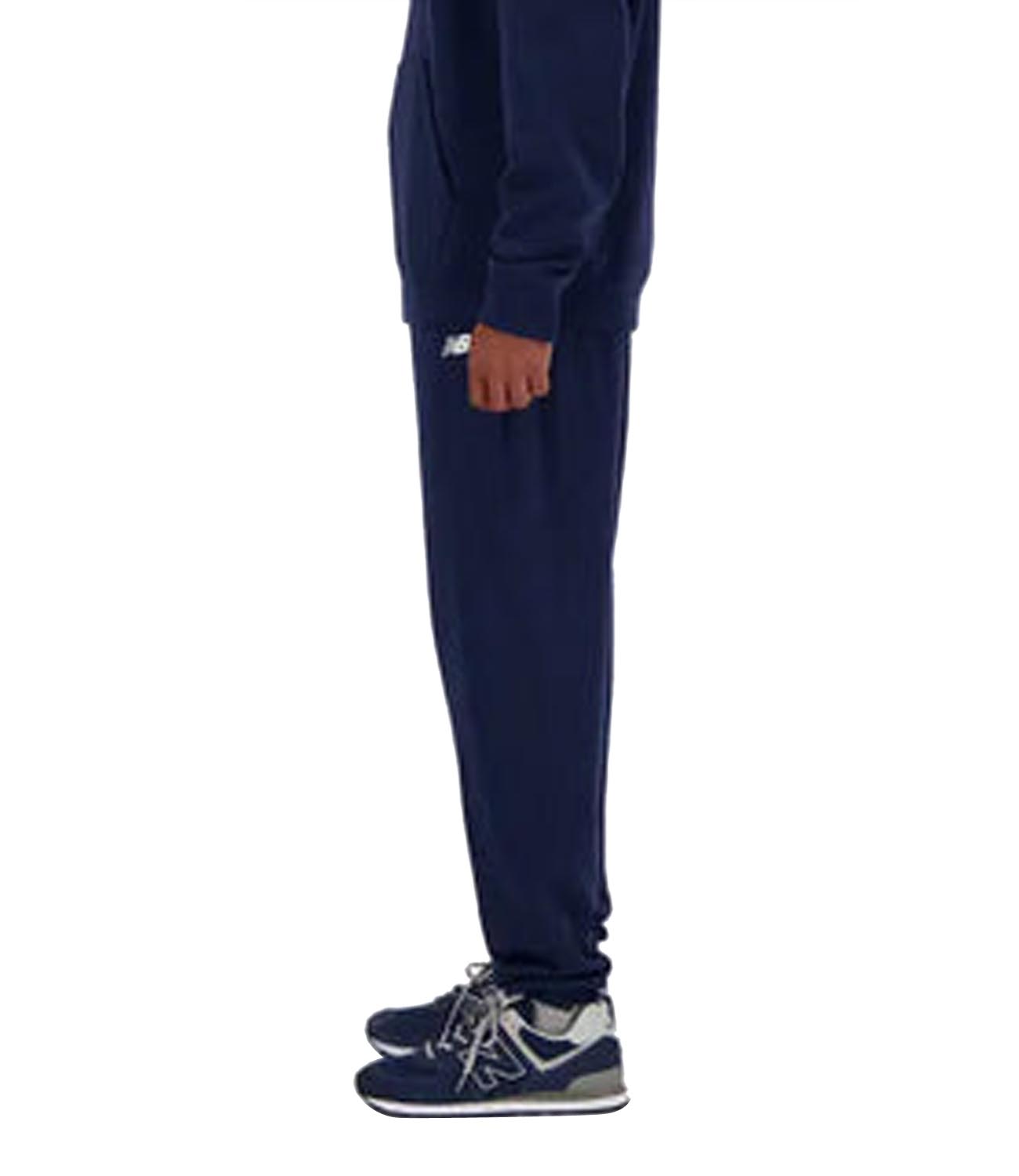 Pantalone joggers New Balance French Terry Jogger - Nb Navy (428) Uomo Mod. MP41519 NNY NAVY Blu