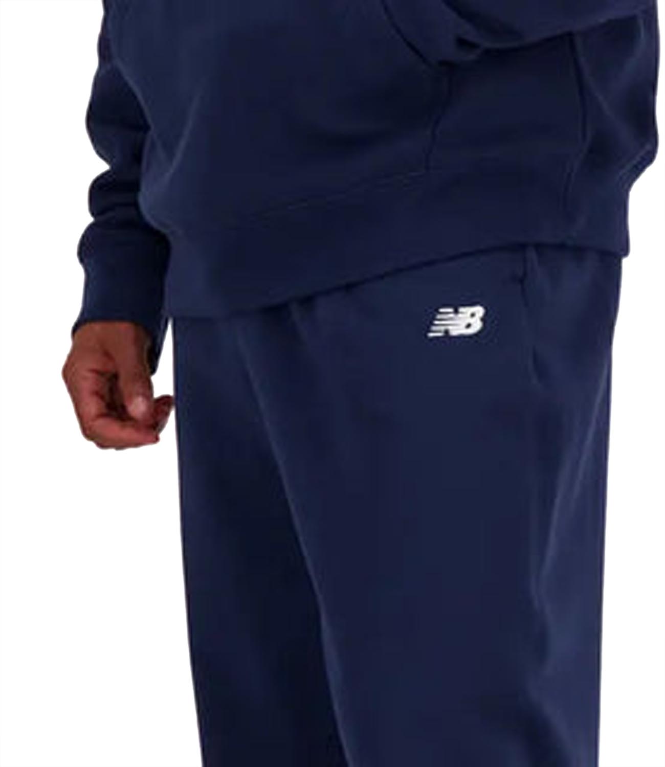 Pantalone joggers New Balance French Terry Jogger - Nb Navy (428) Uomo Mod. MP41519 NNY NAVY Blu