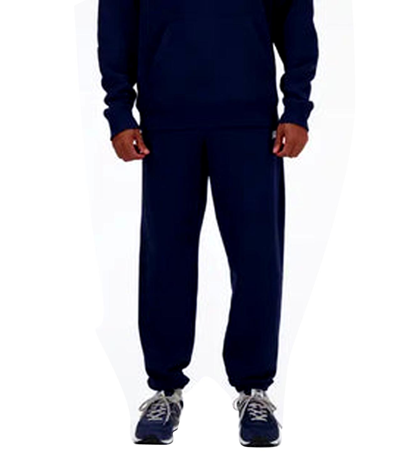 Pantalone joggers New Balance French Terry Jogger - Nb Navy (428) Uomo Mod. MP41519 NNY NAVY Blu