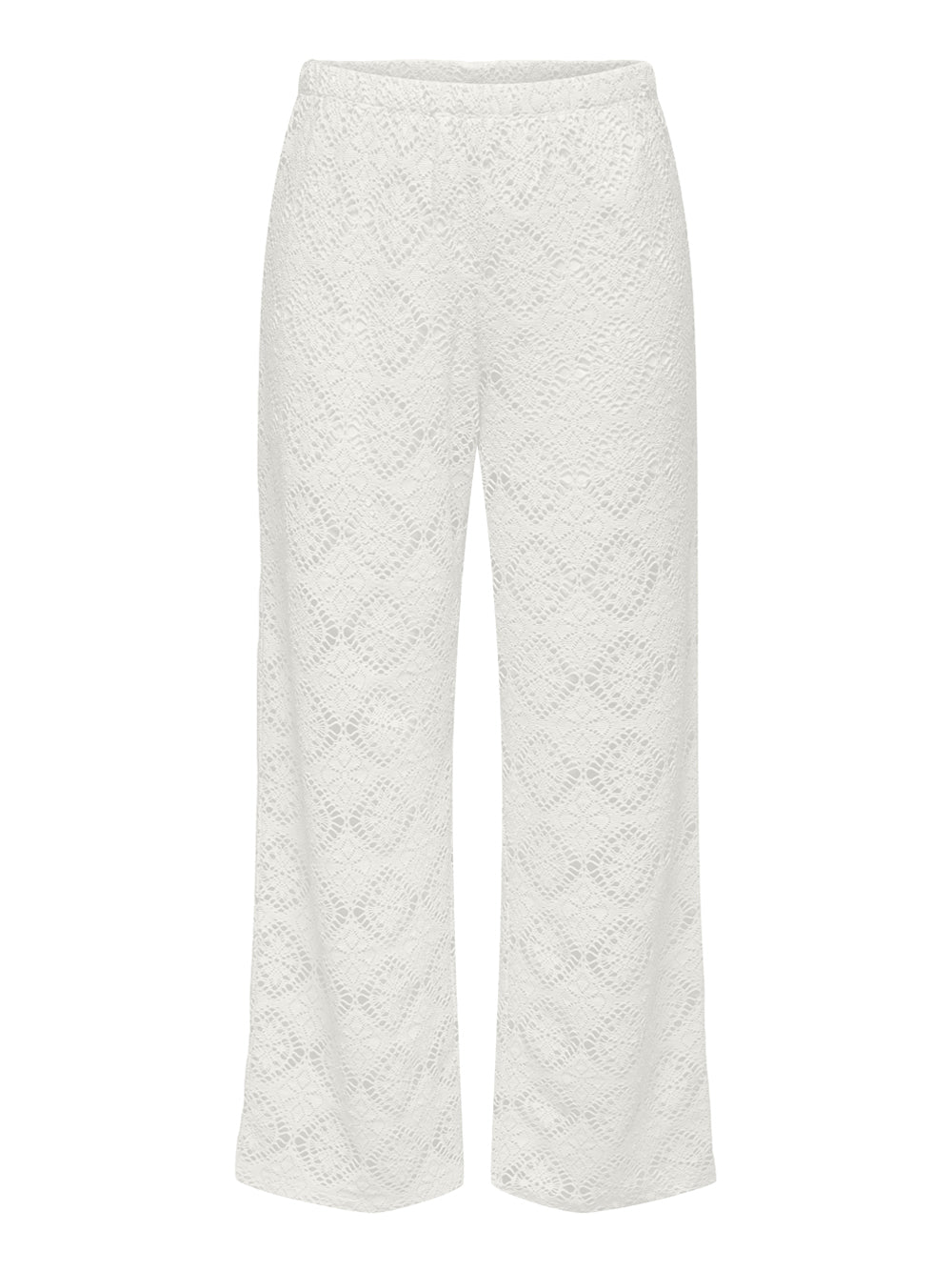 Pantalone Straight Only JdY Eva da Donna - Bianco