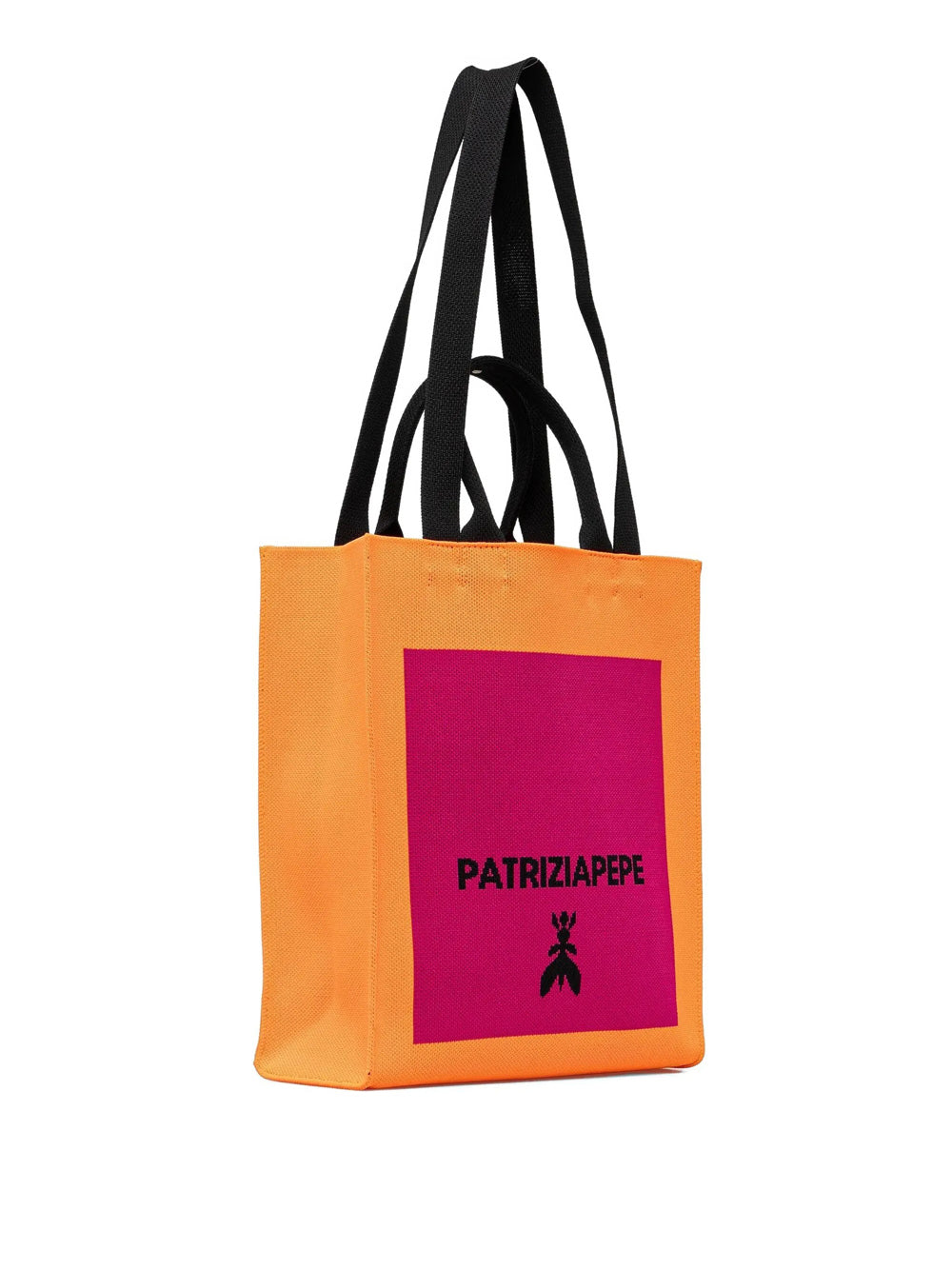 Borsa Shopper Patrizia Pepe da Donna - Fuxia Arancione