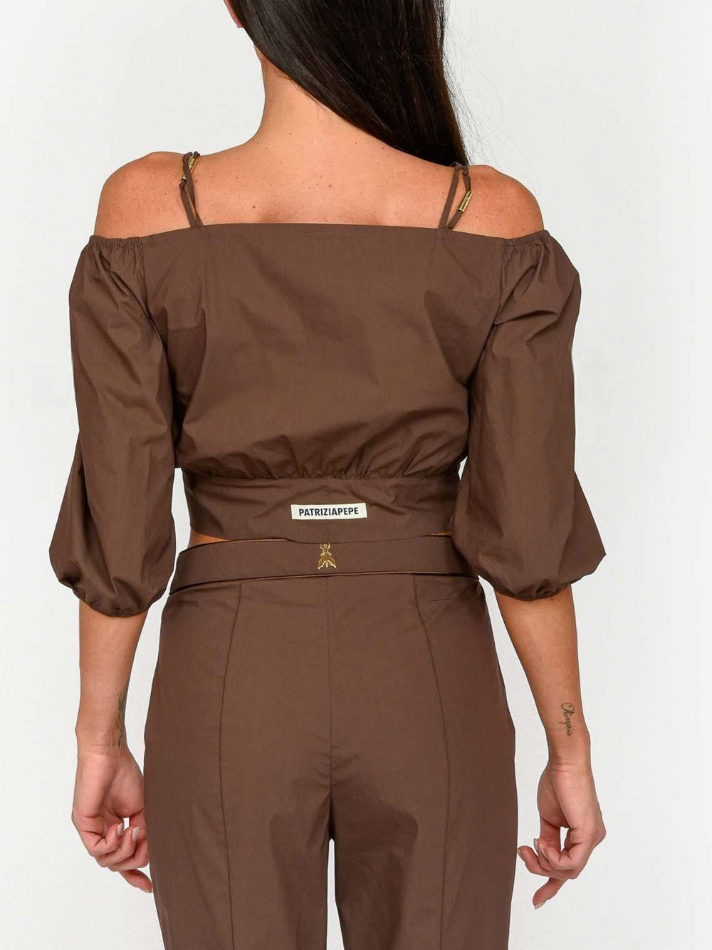 Camicia Patrizia Pepe da Donna - Marrone