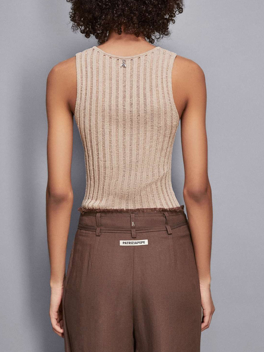 Top Patrizia Pepe da Donna - Beige